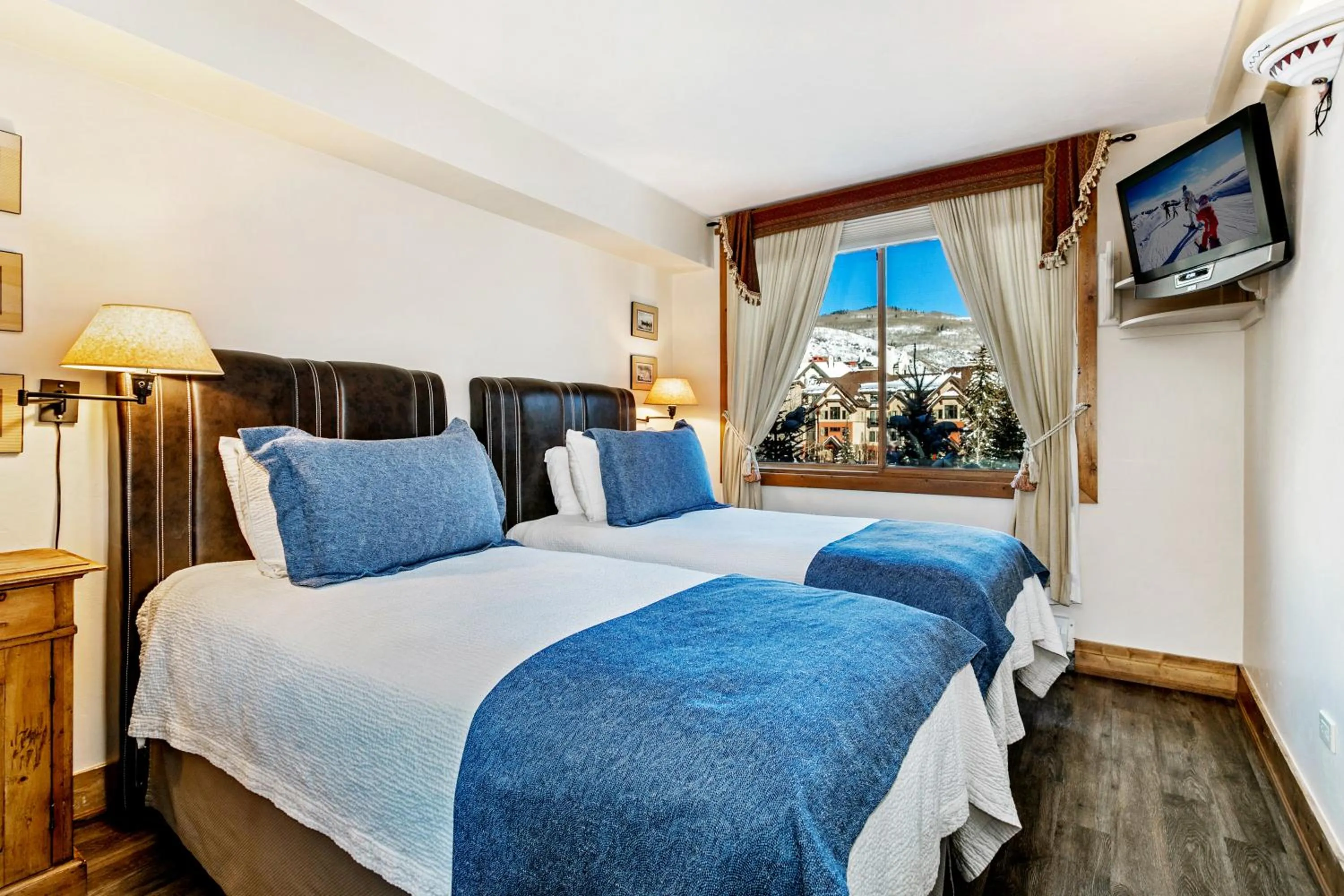 Bed in Antlers at Vail Resort