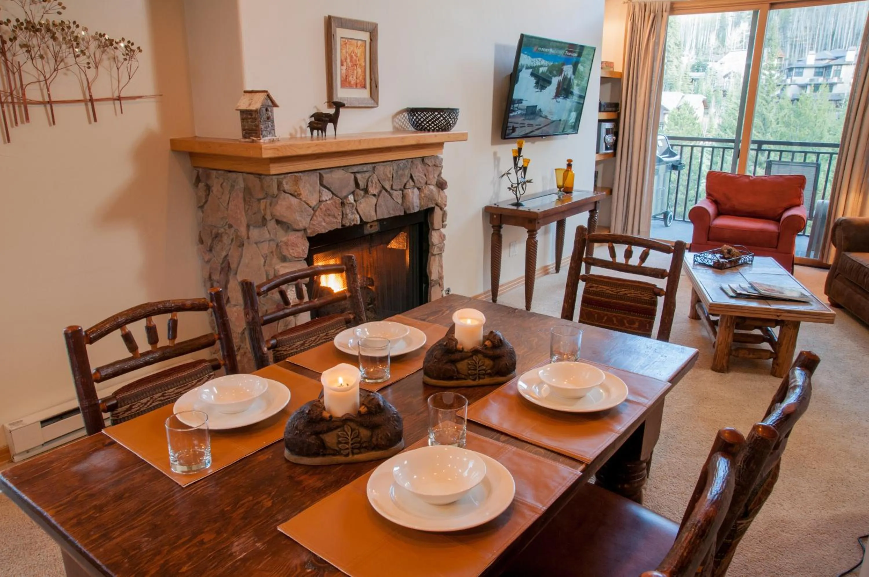 Patio in Antlers at Vail Resort