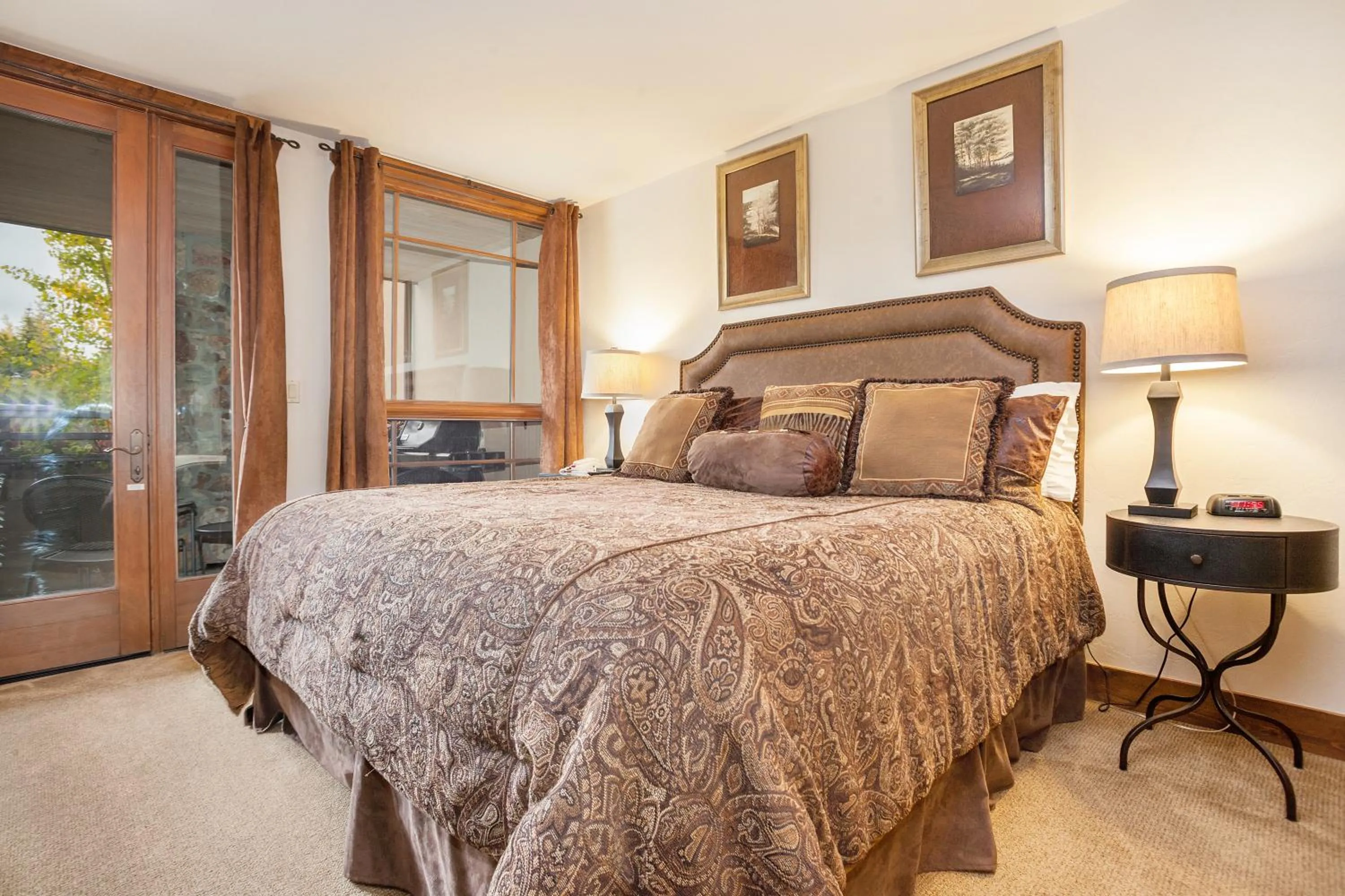 Bed in Antlers at Vail Resort