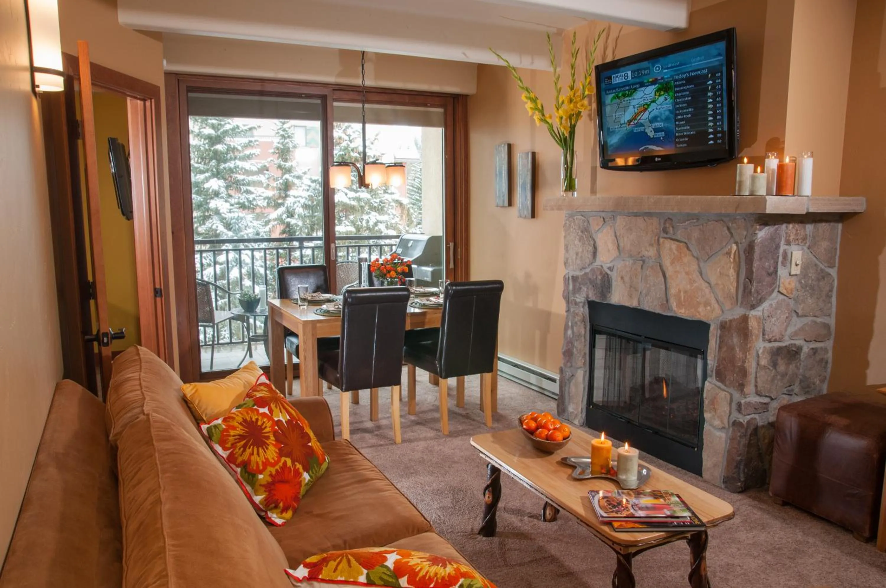 Patio in Antlers at Vail Resort