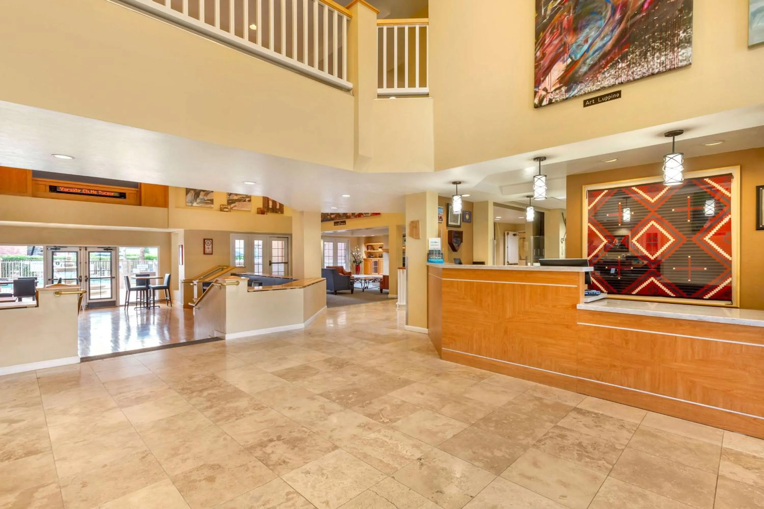 Lobby or reception in Hilton Vacation Club Varsity Club Tucson
