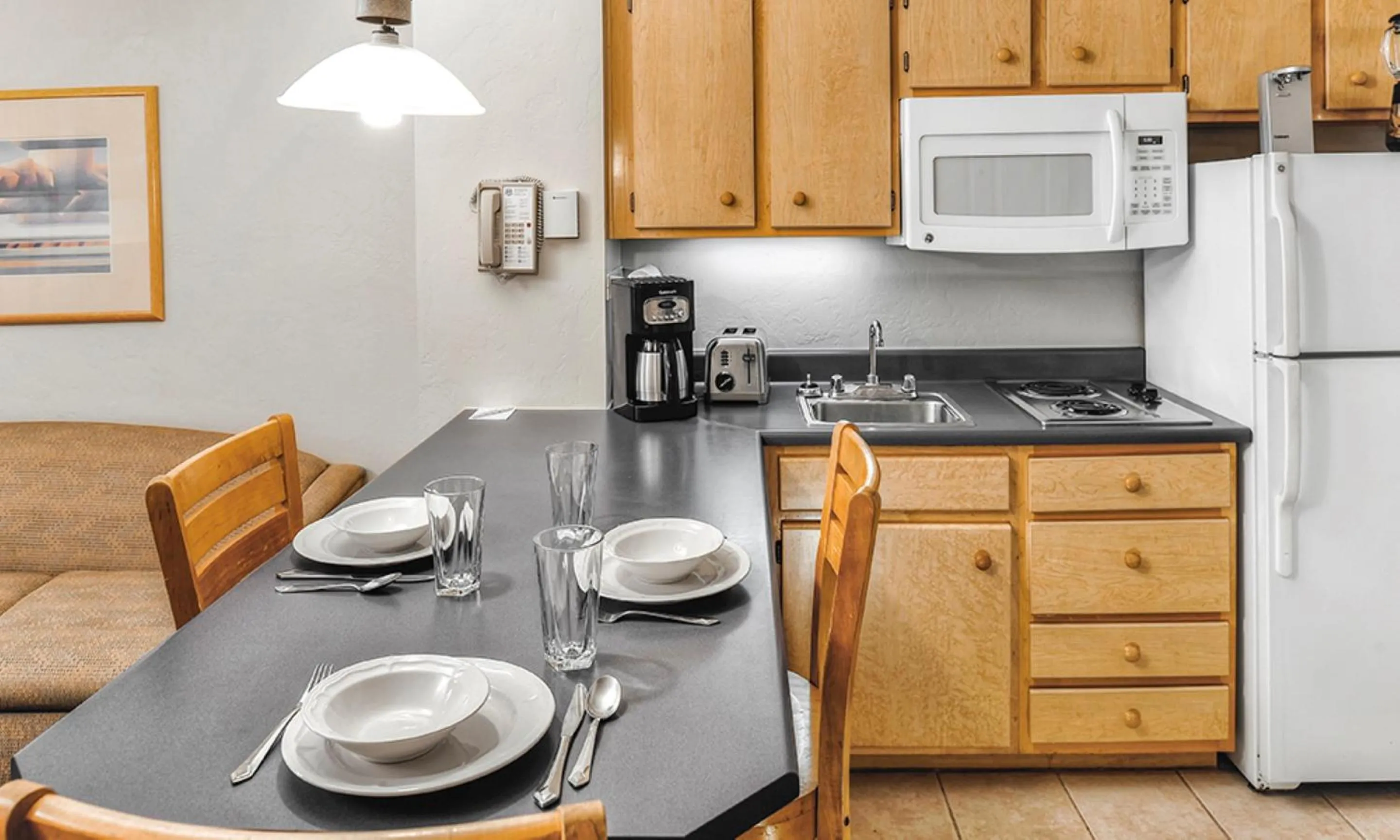 Kitchen or kitchenette in Hilton Vacation Club Varsity Club Tucson