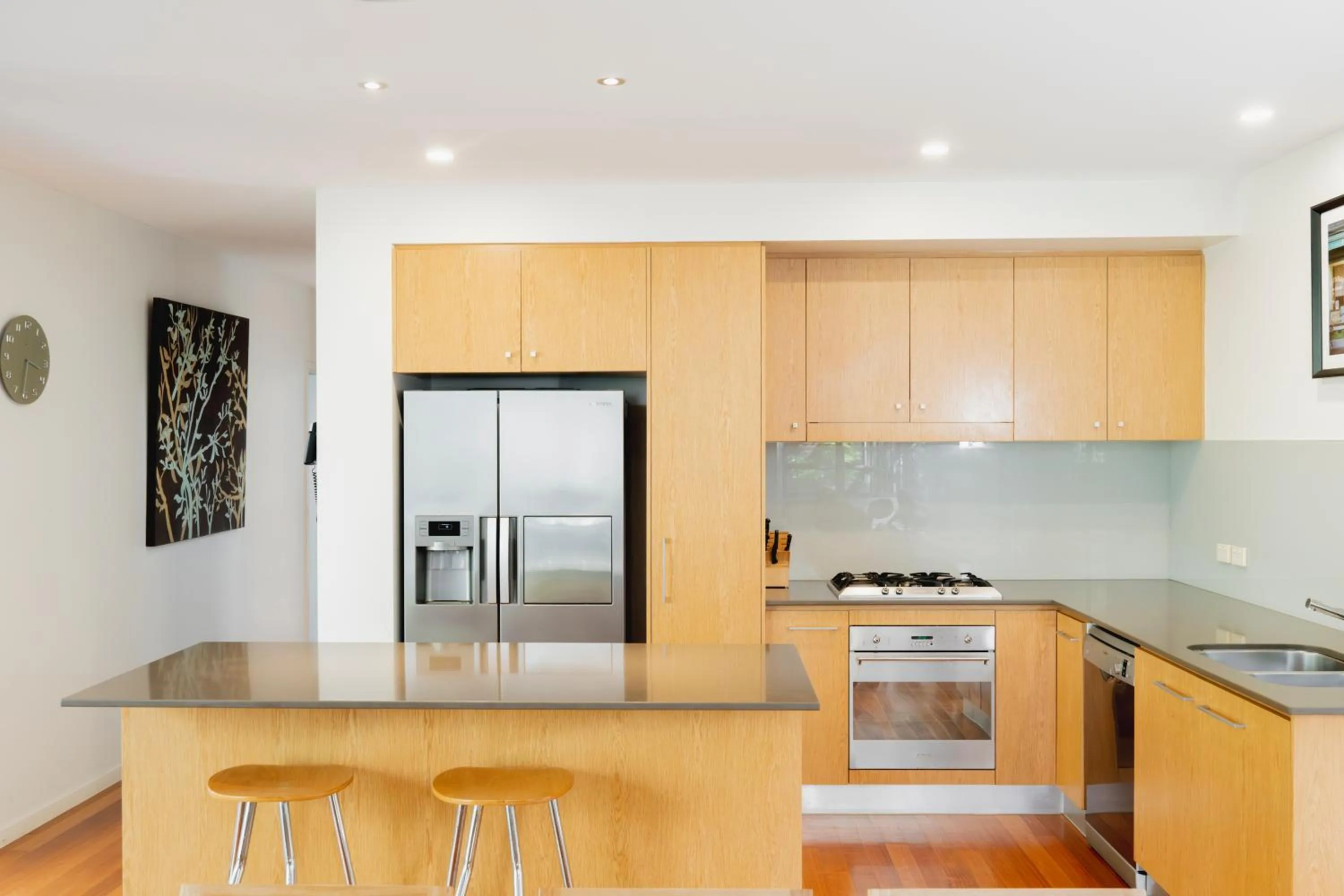 kitchen in Beach Road Holiday Homes