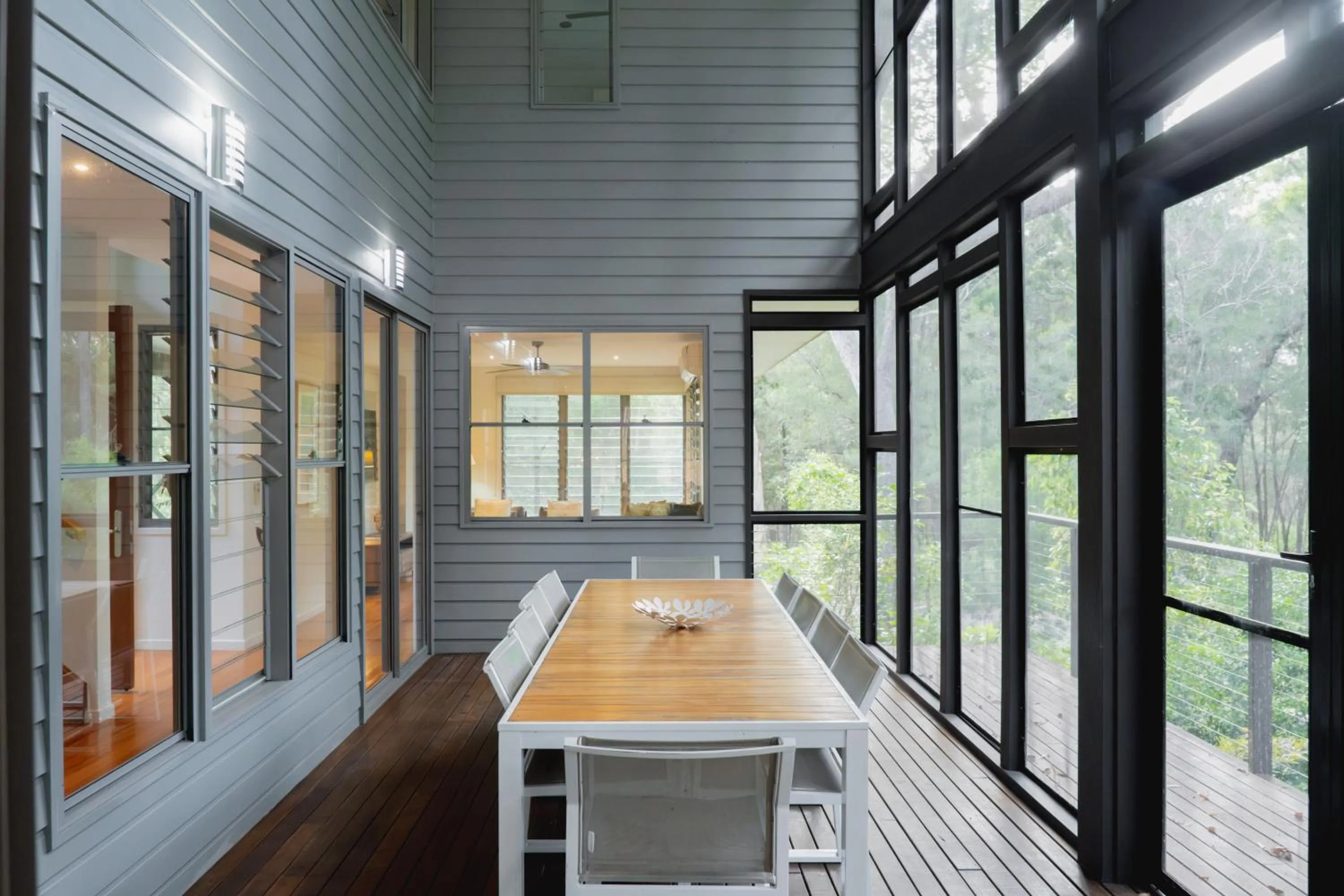 Patio in Beach Road Holiday Homes