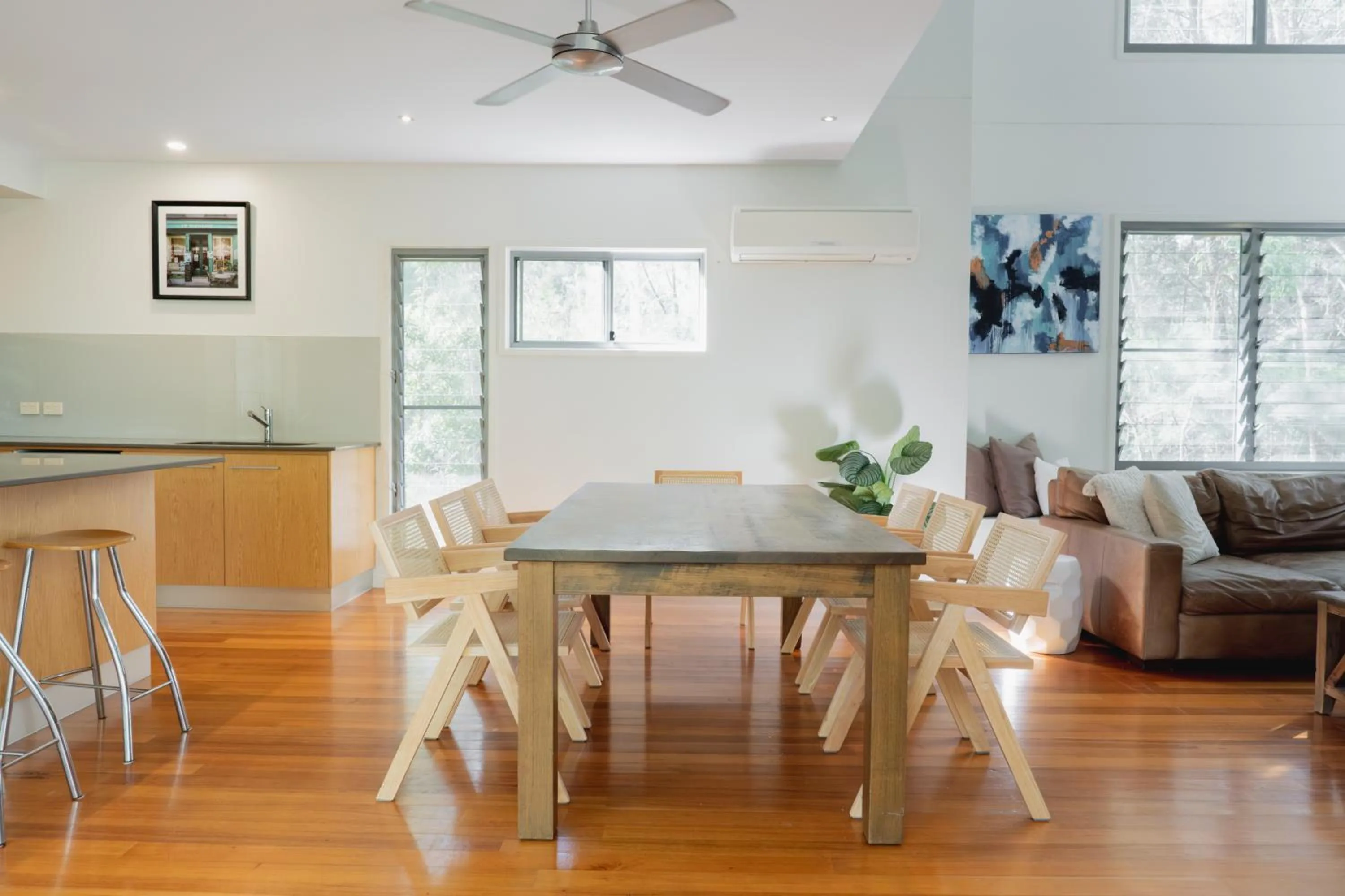 Living room in Beach Road Holiday Homes
