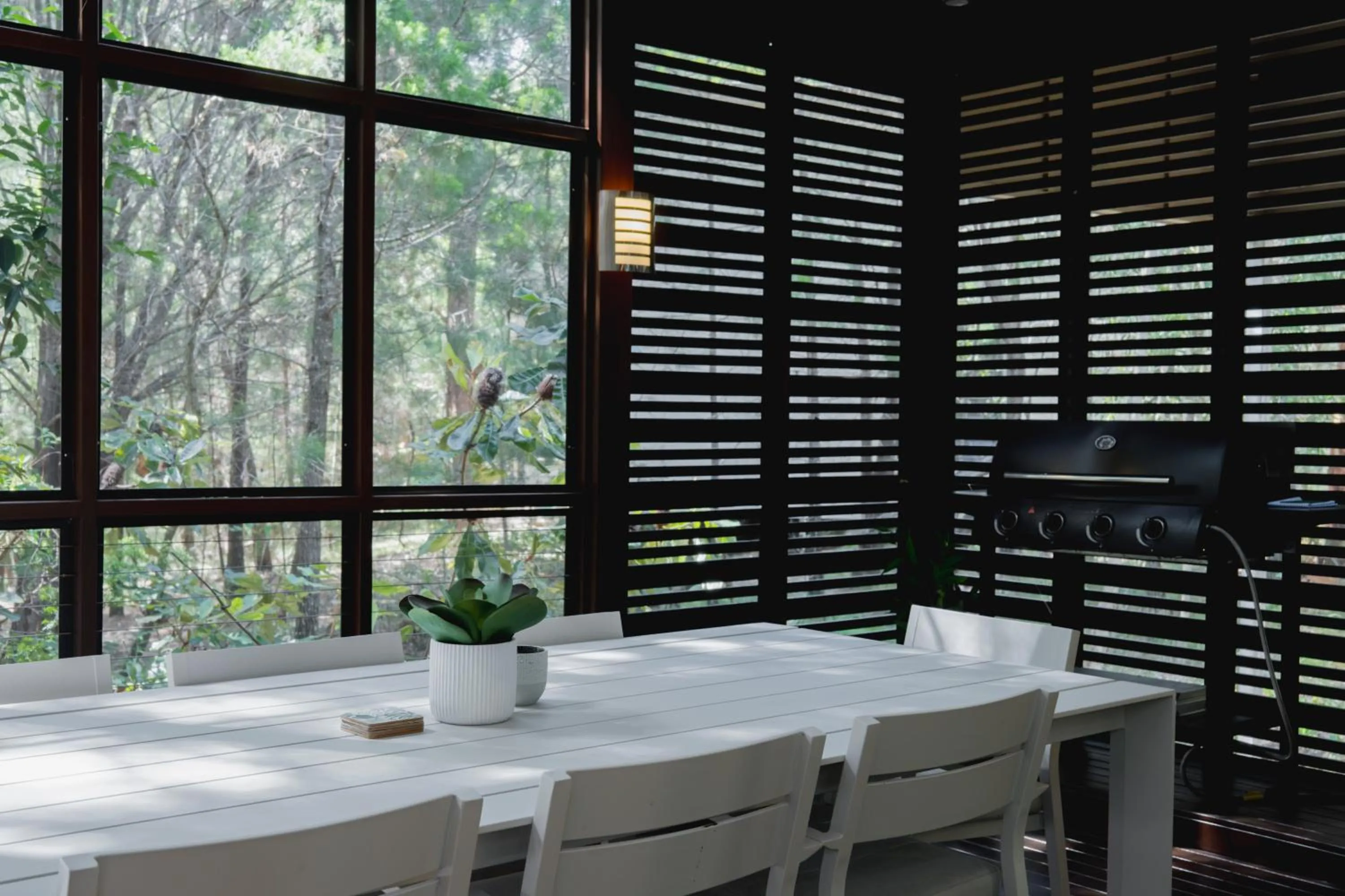 Patio in Beach Road Holiday Homes