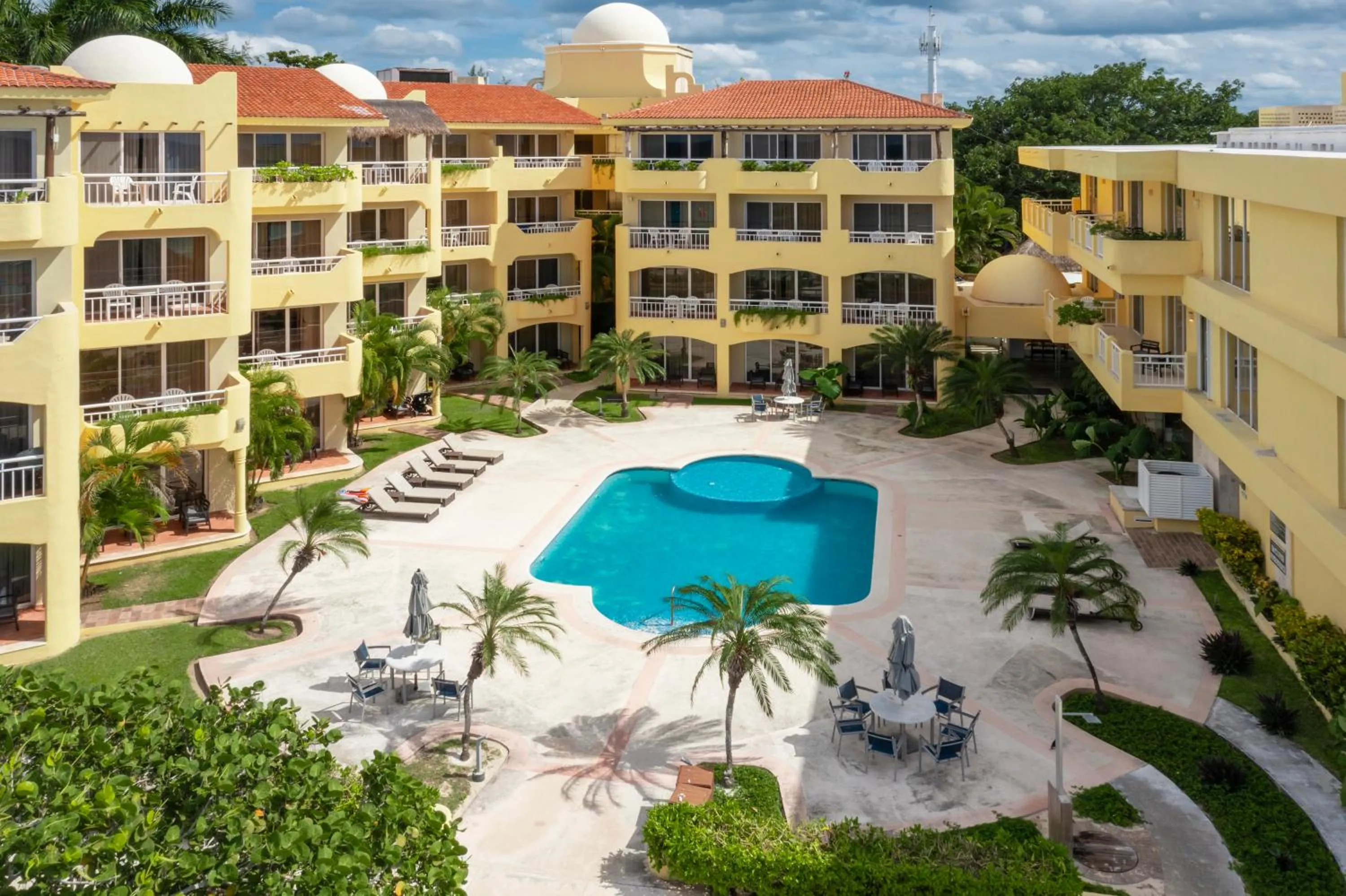 Balcony/Terrace in Playa Azul Cozumel