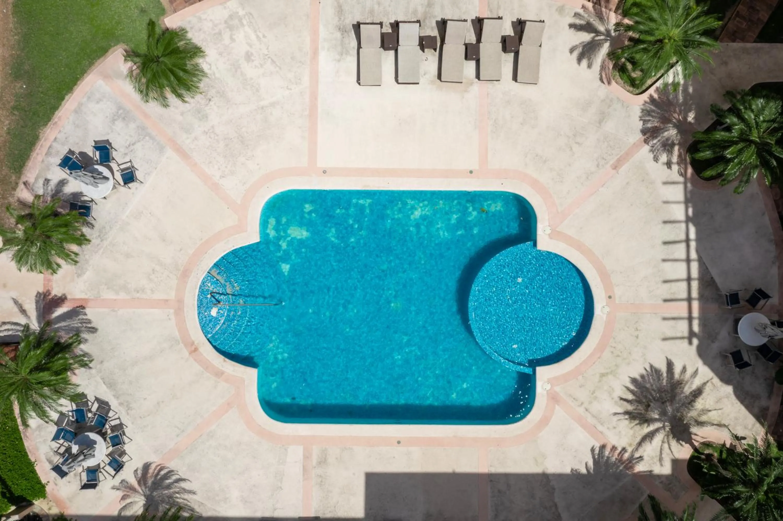 Bird's eye view in Playa Azul Cozumel