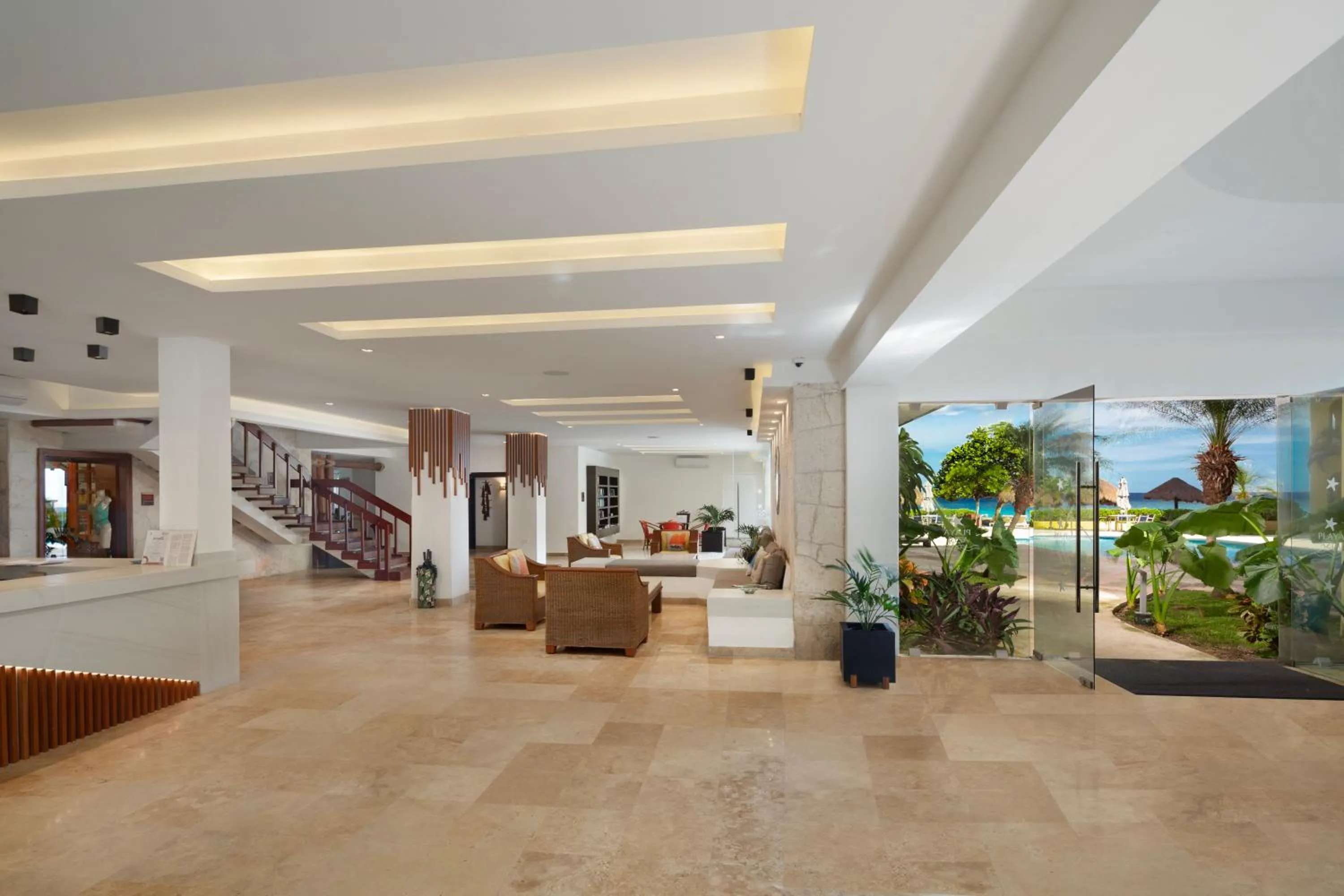 Lobby or reception in Playa Azul Cozumel