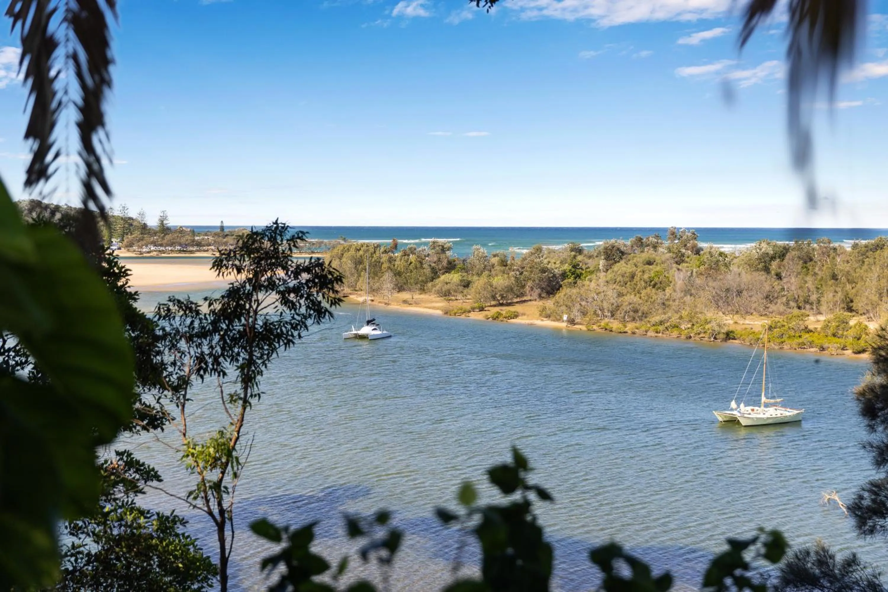 River view in Motel Miramar
