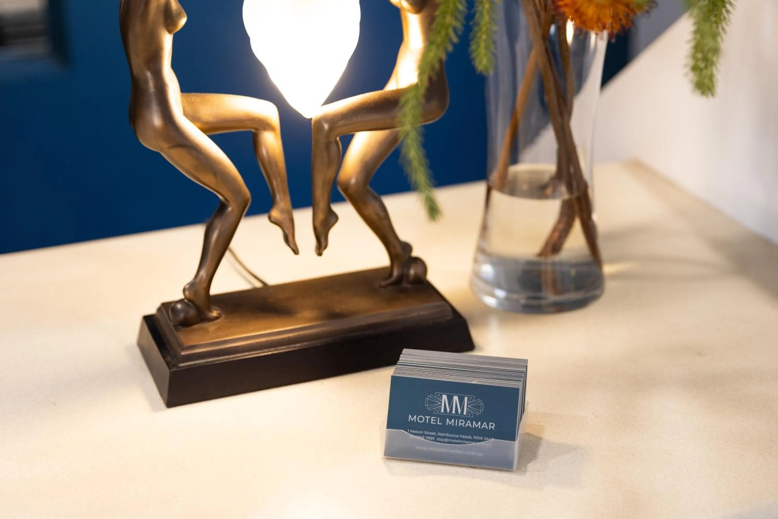 Decorative detail in Motel Miramar