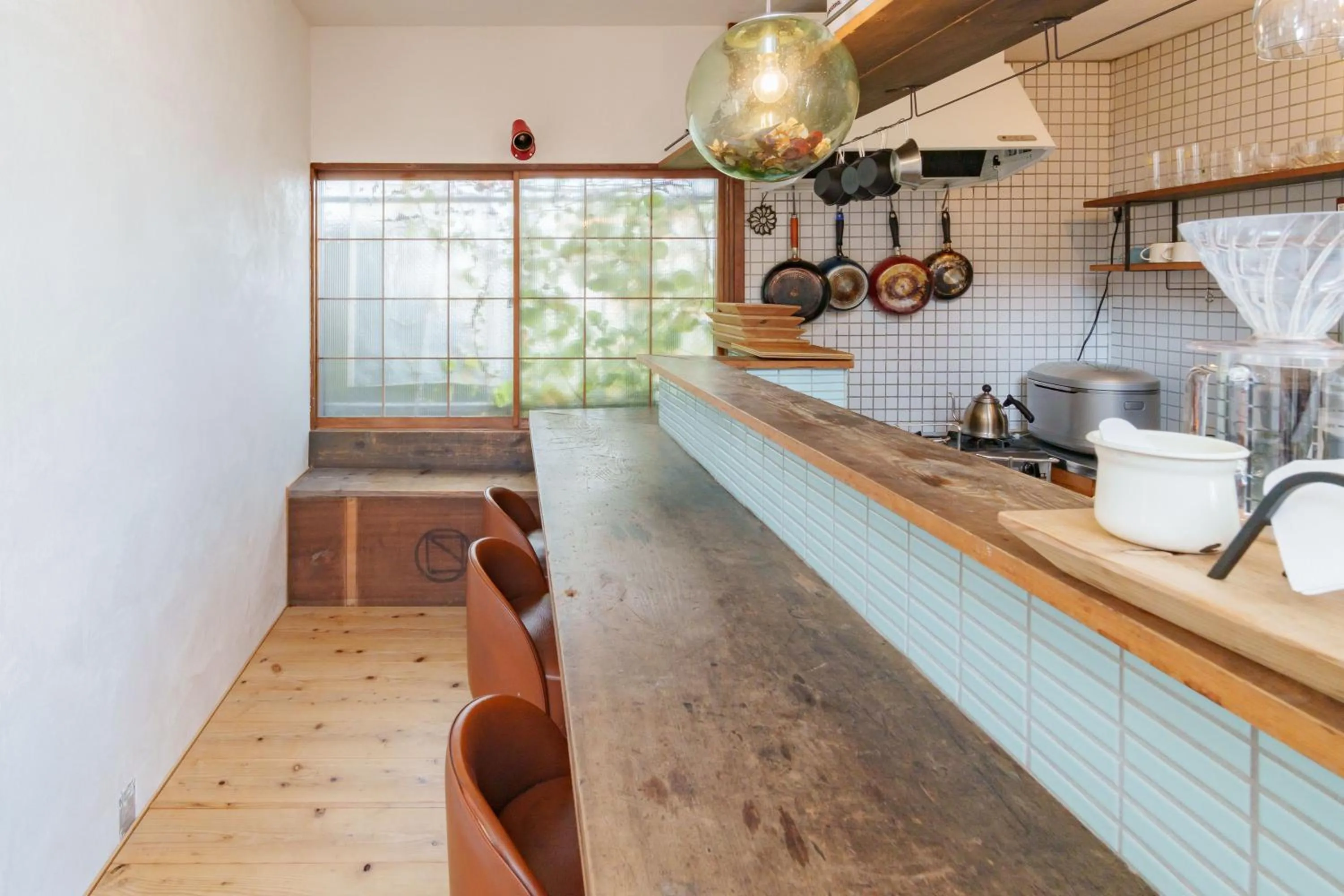 kitchen in SMALL TOWN HOTEL Hakodate