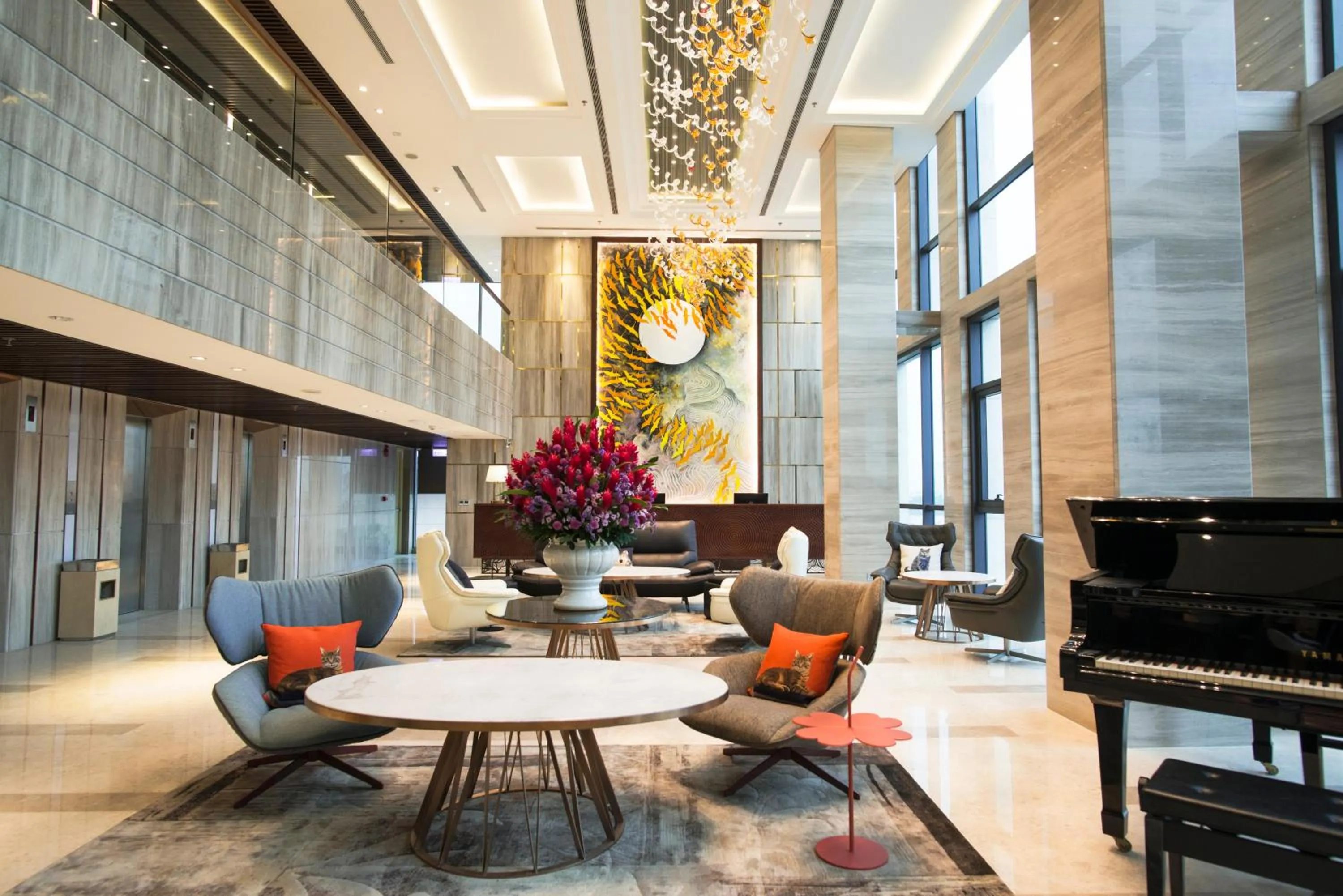 Lobby or reception in New Orient Hotel Da Nang