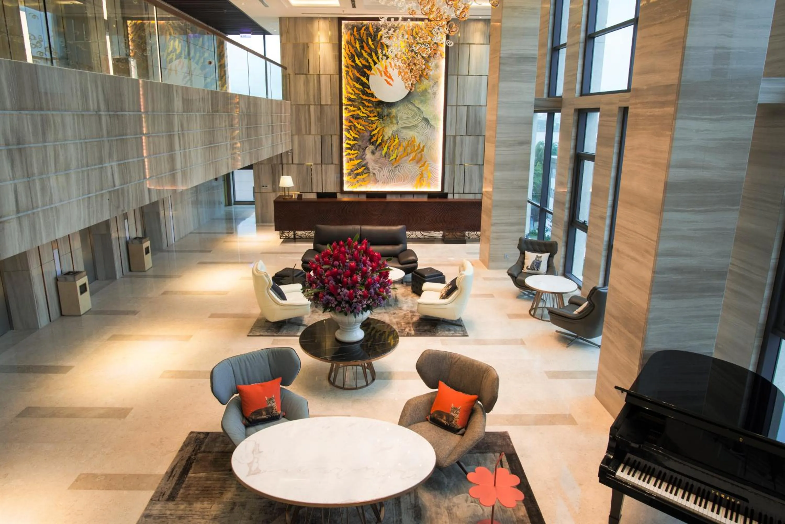 Lobby or reception in New Orient Hotel Da Nang