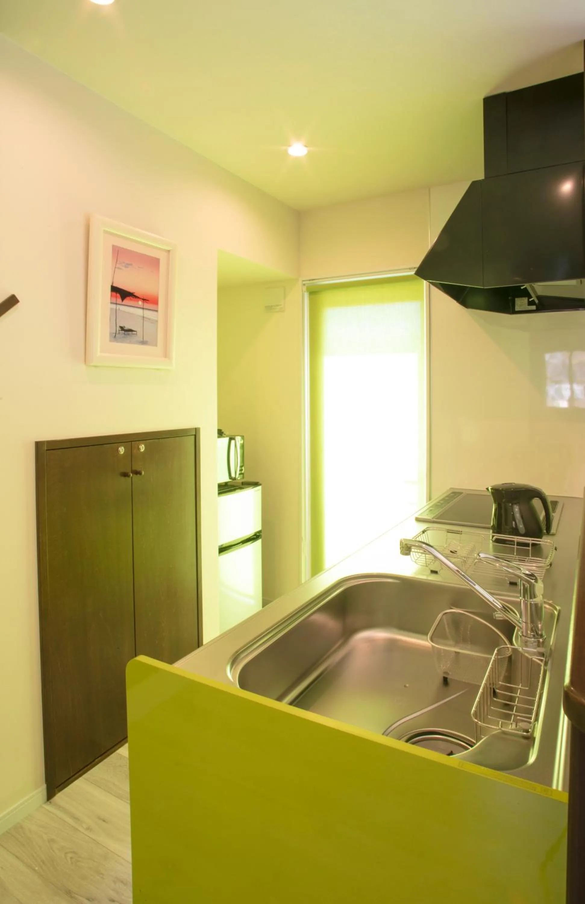 Kitchen or kitchenette in Villa Yushin