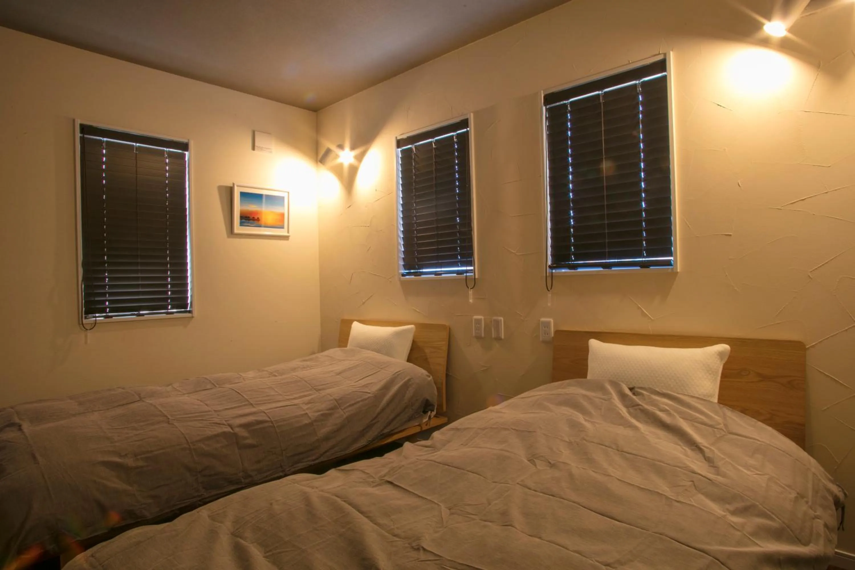 Bedroom, Bed in Villa Yushin