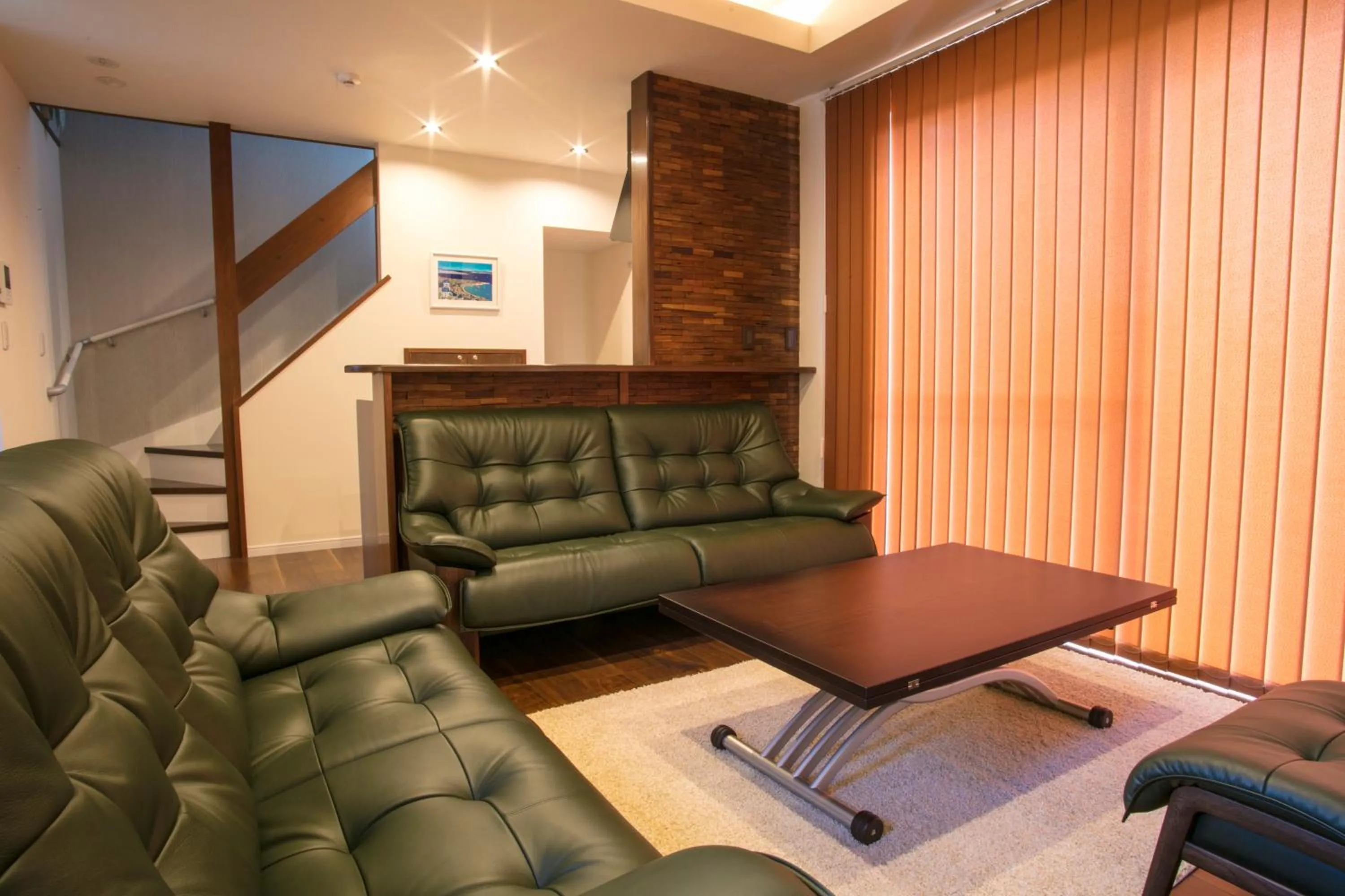 Living room in Villa Yushin