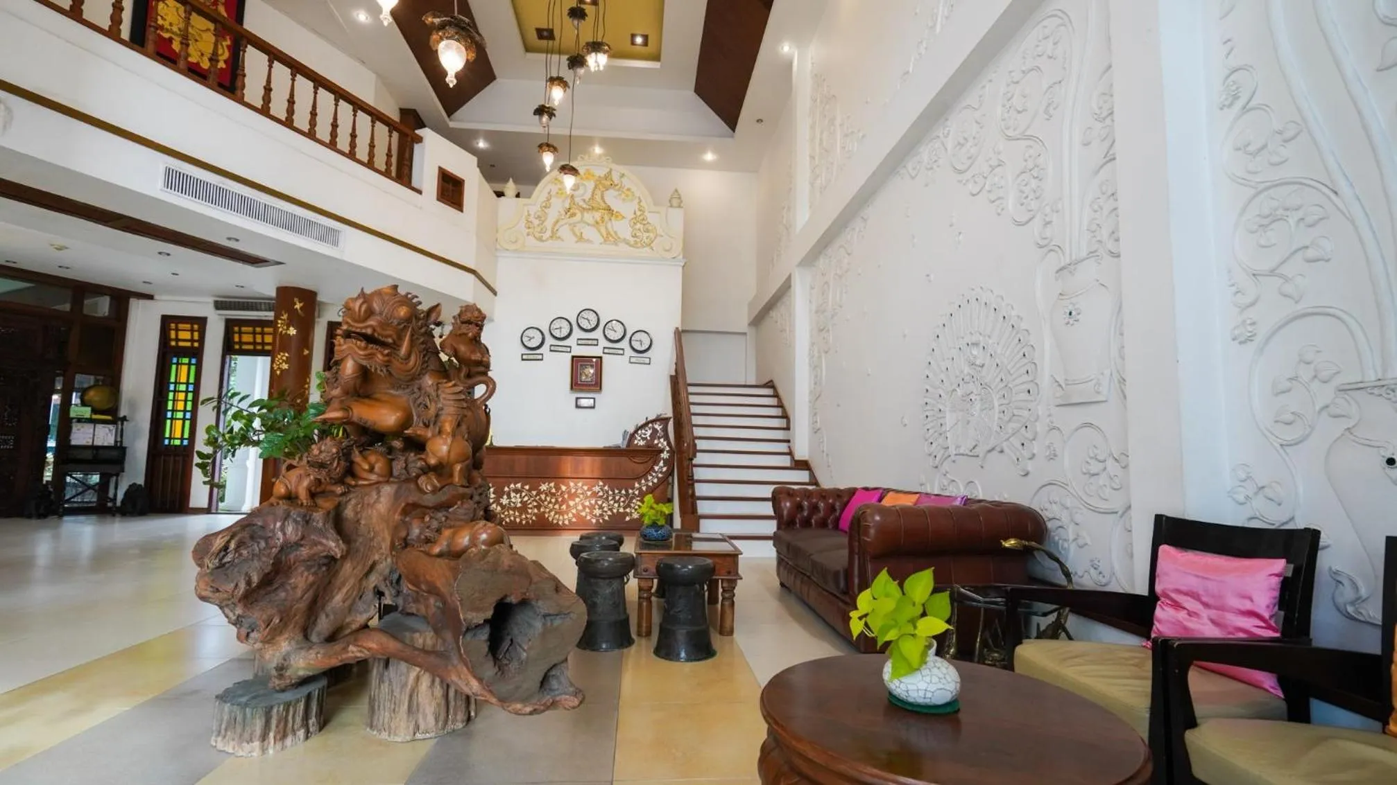 Lobby or reception in Kodchasri Thani Hotel Chiangmai