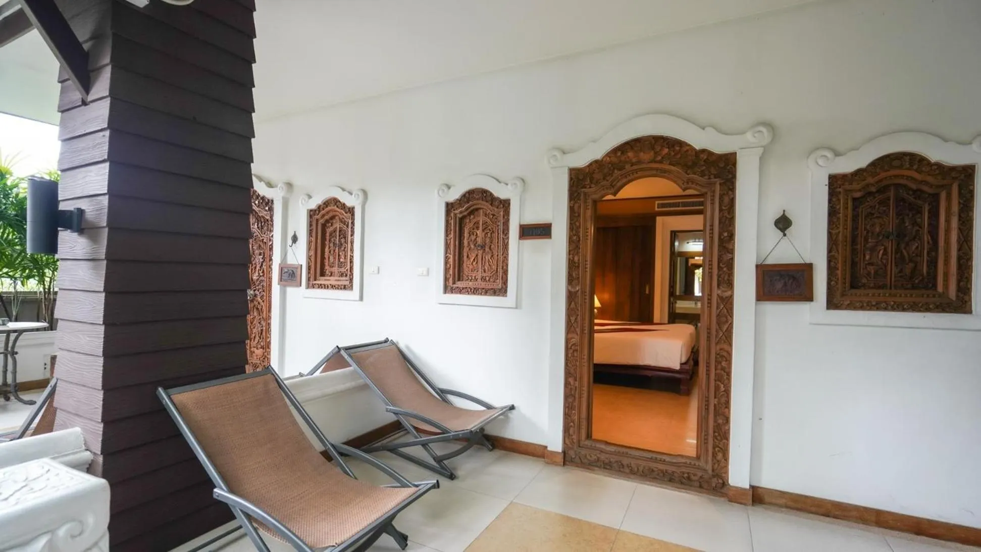 Bed in Kodchasri Thani Hotel Chiangmai