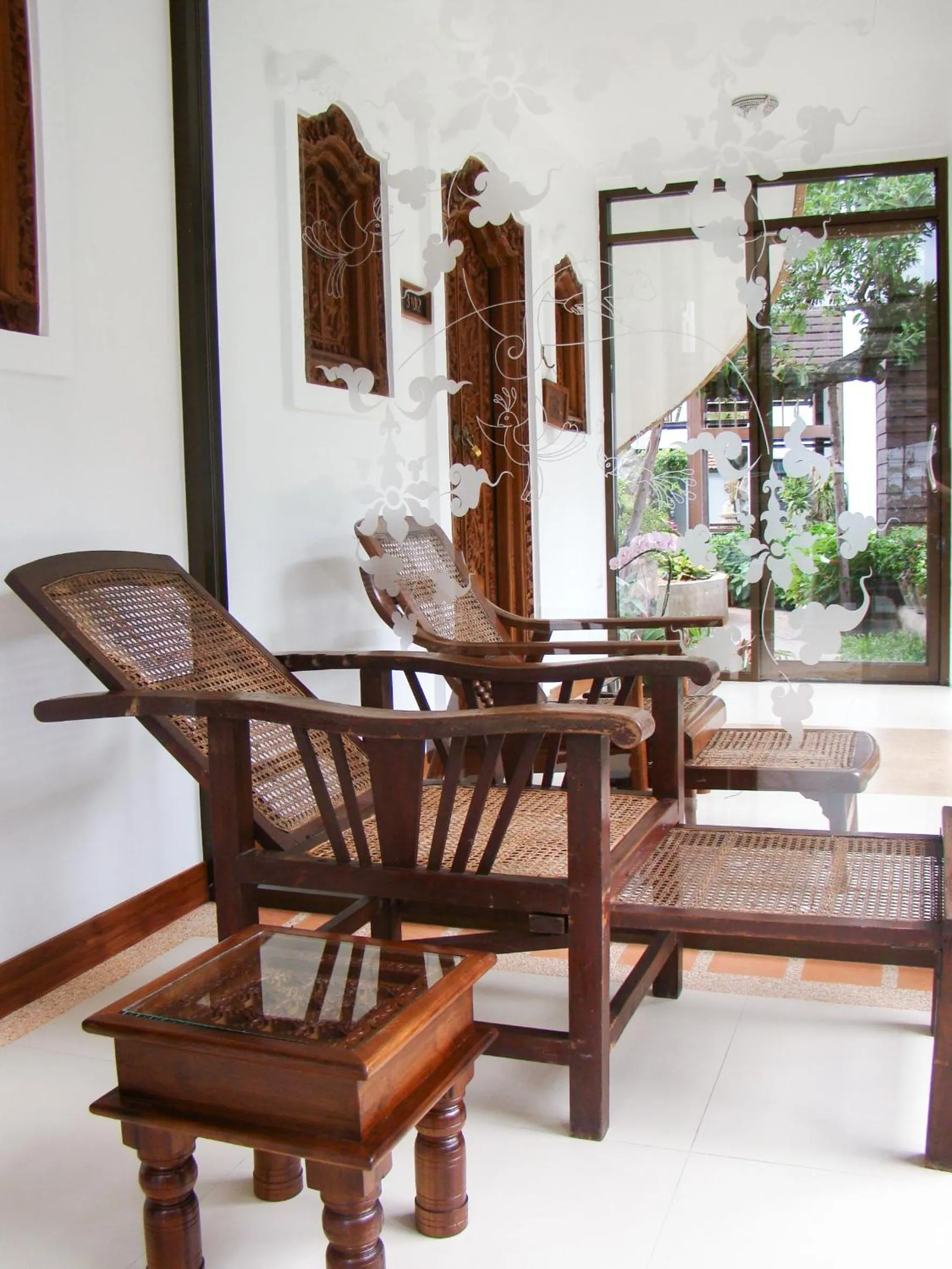 Patio in Kodchasri Thani Hotel Chiangmai