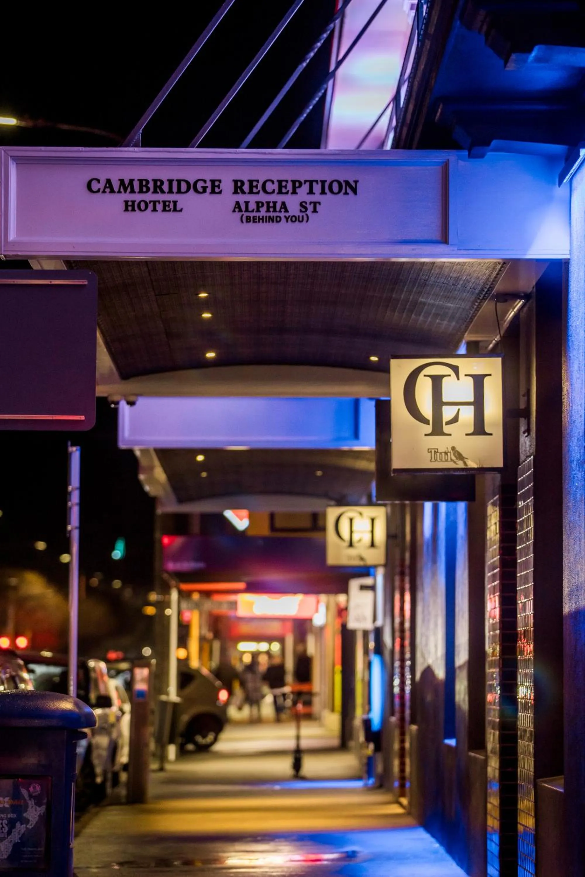 Property building in The Cambridge Hotel & Backpackers