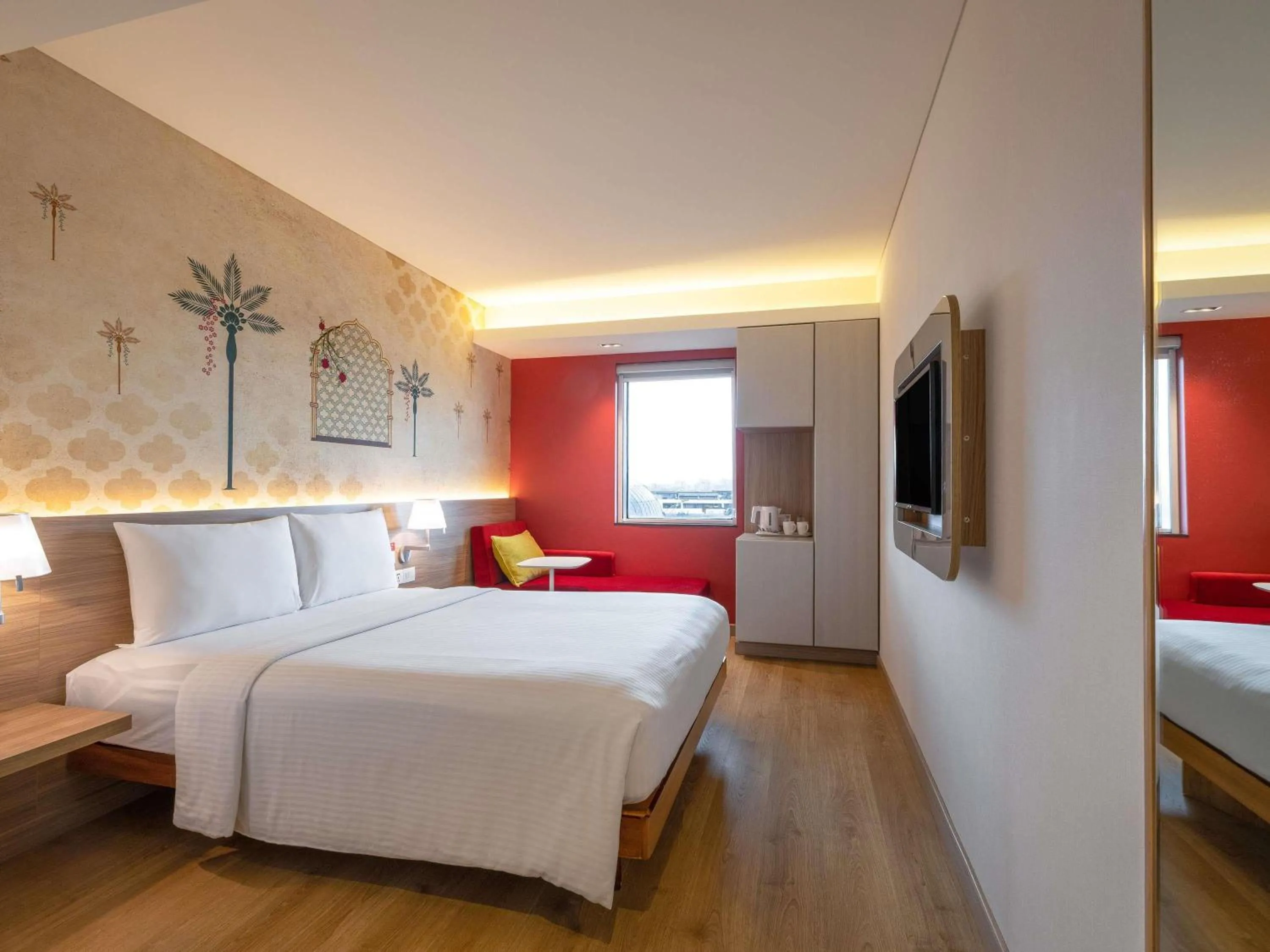 Bedroom, Bed in ibis Mumbai Airport - An Accor Brand