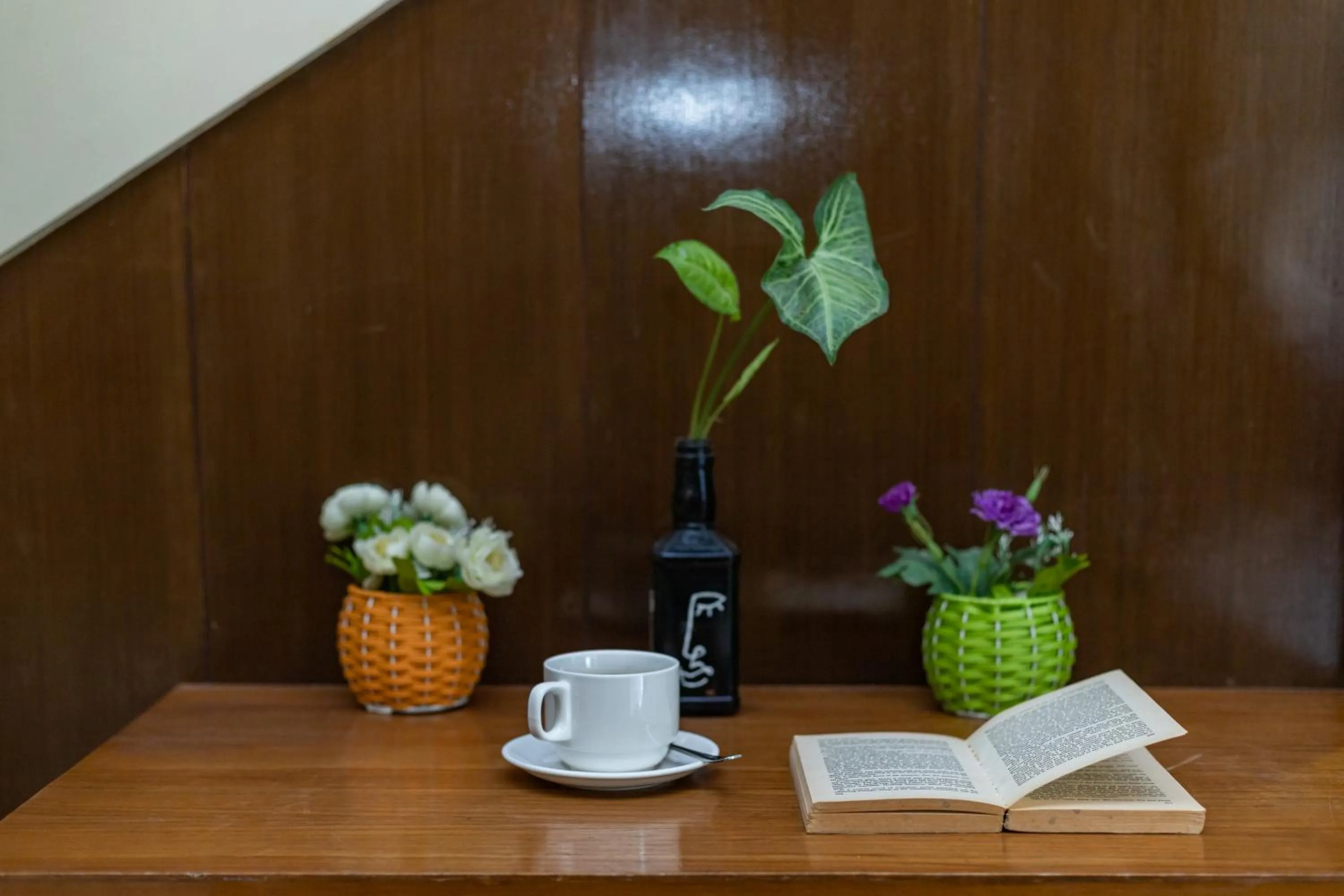 Library in Hotel Haven O' Ganga