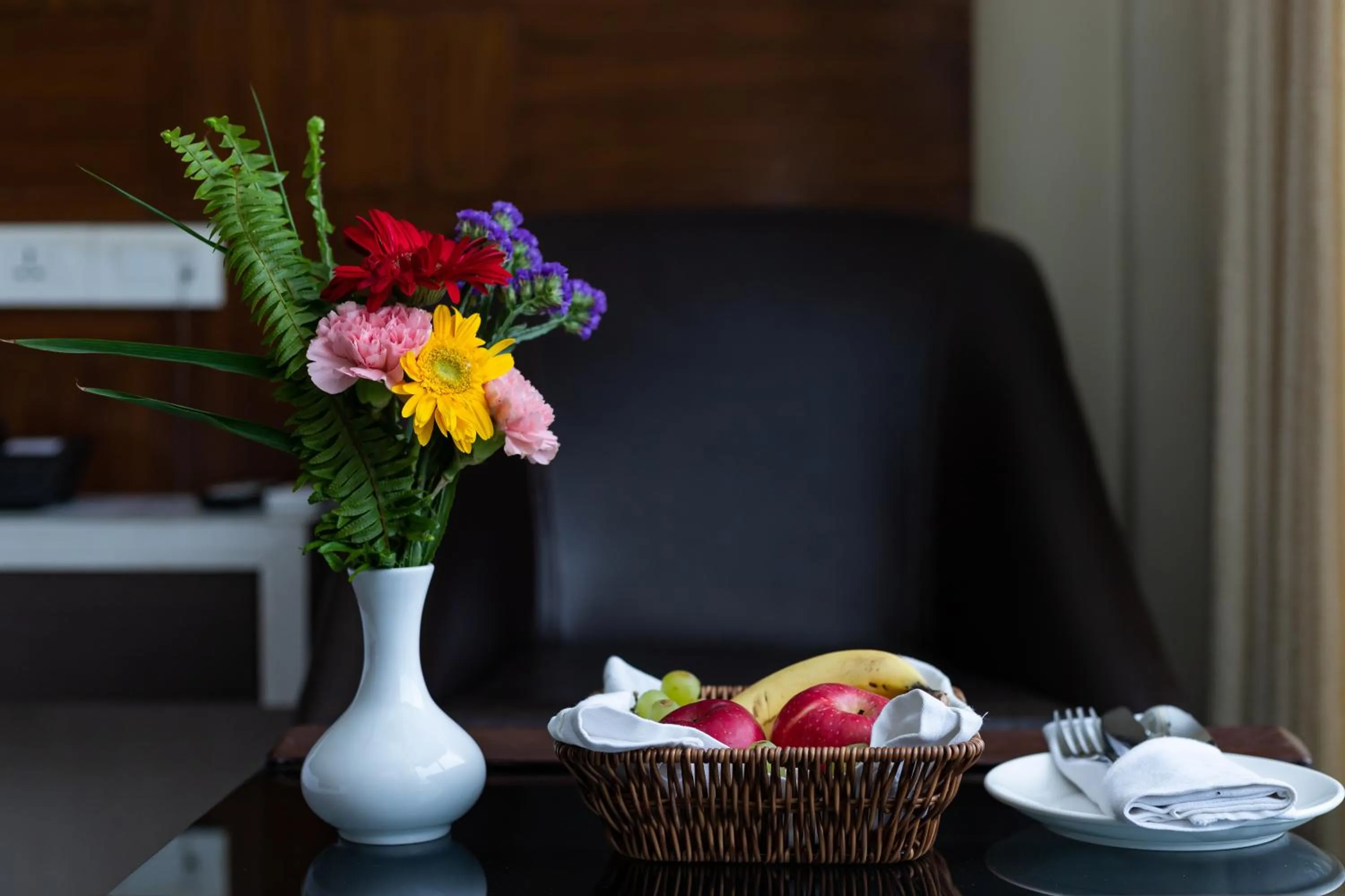 Decorative detail in Hotel Haven O' Ganga