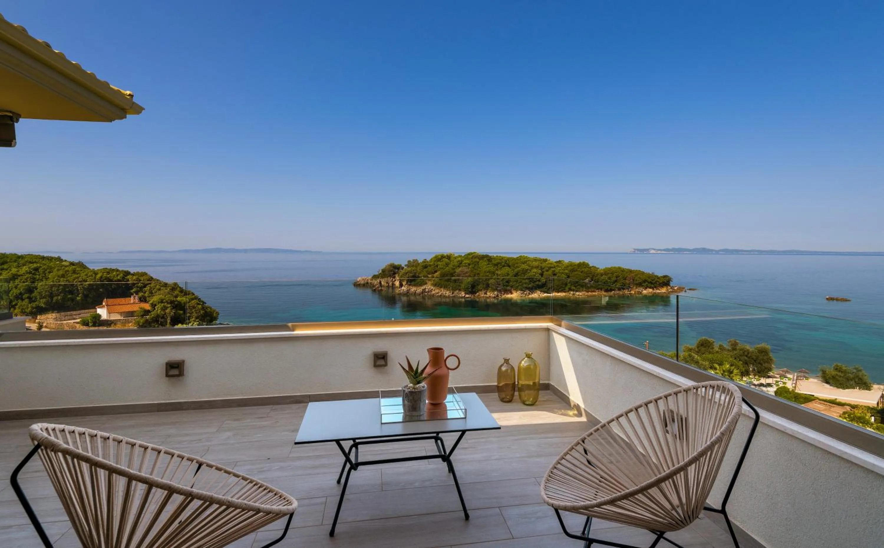 Balcony/Terrace in Prima Vista Beachfront Boutique Hotel