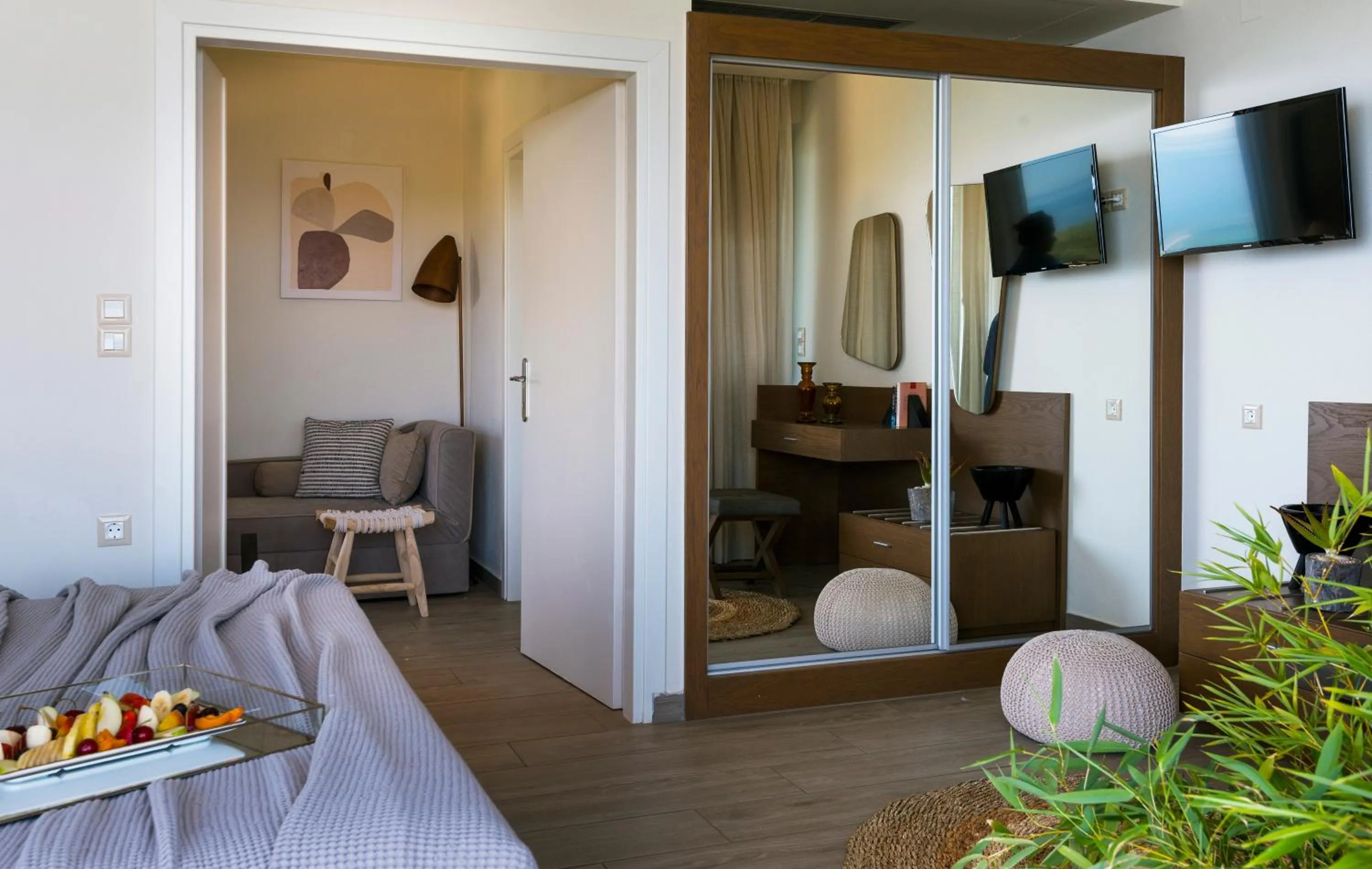 Living room in Prima Vista Beachfront Boutique Hotel