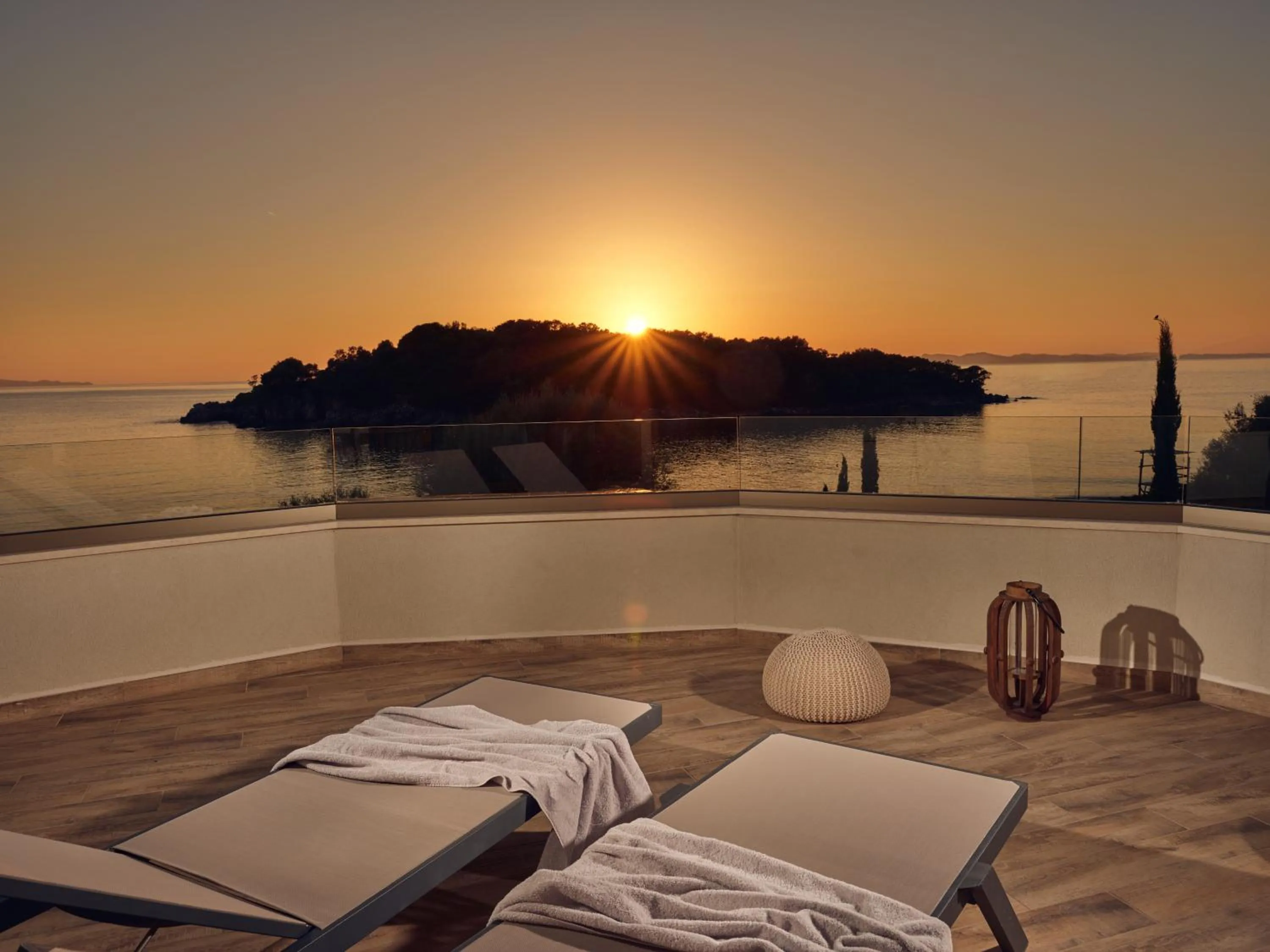 Balcony/Terrace in Prima Vista Beachfront Boutique Hotel