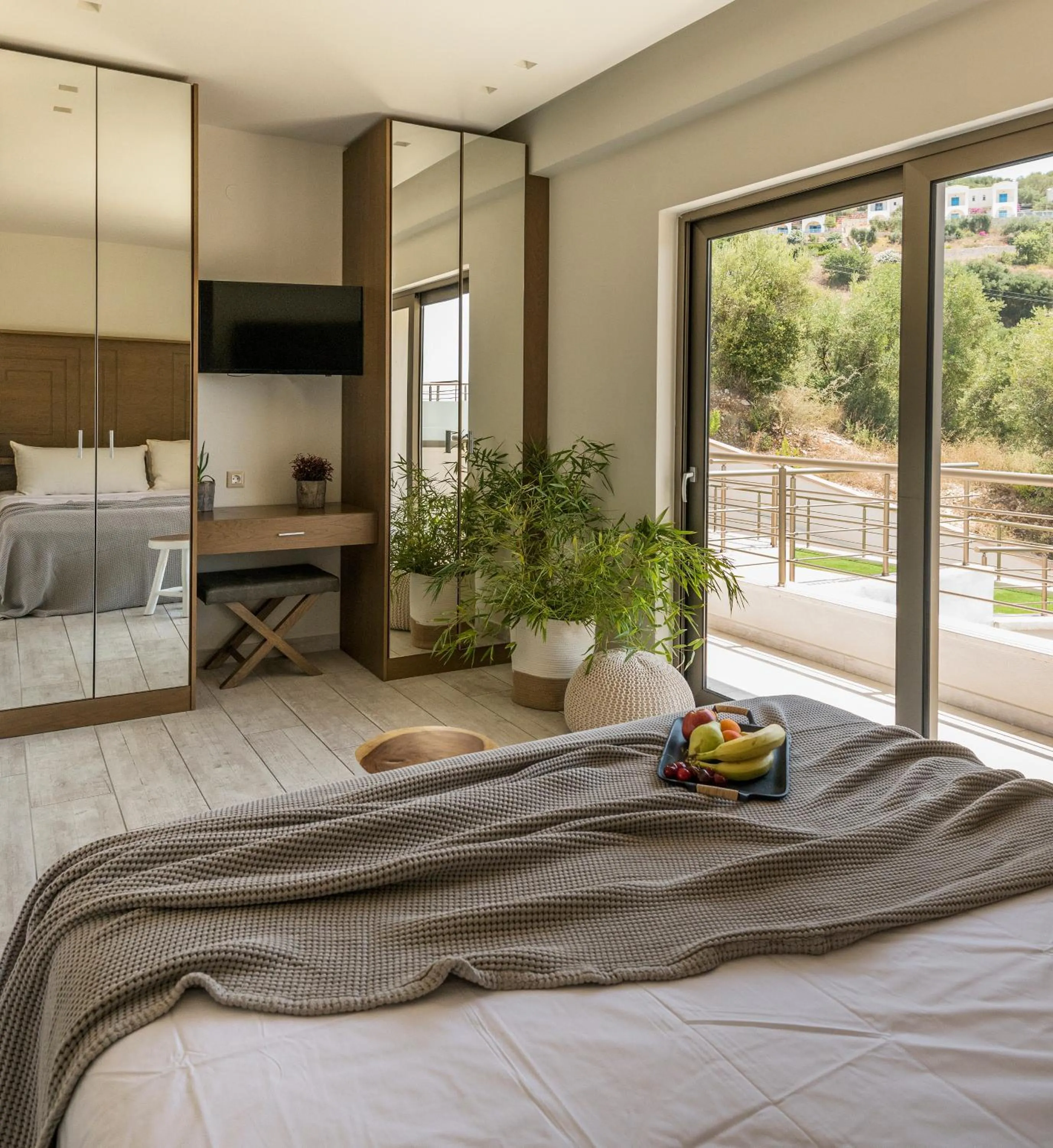 Bed in Prima Vista Beachfront Boutique Hotel