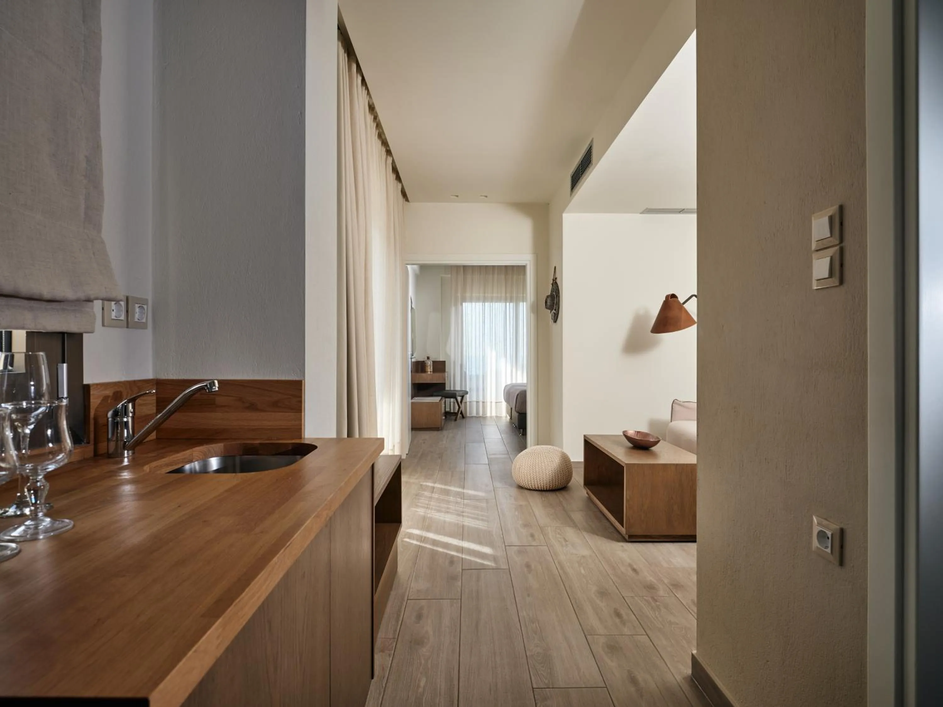 Living room in Prima Vista Beachfront Boutique Hotel