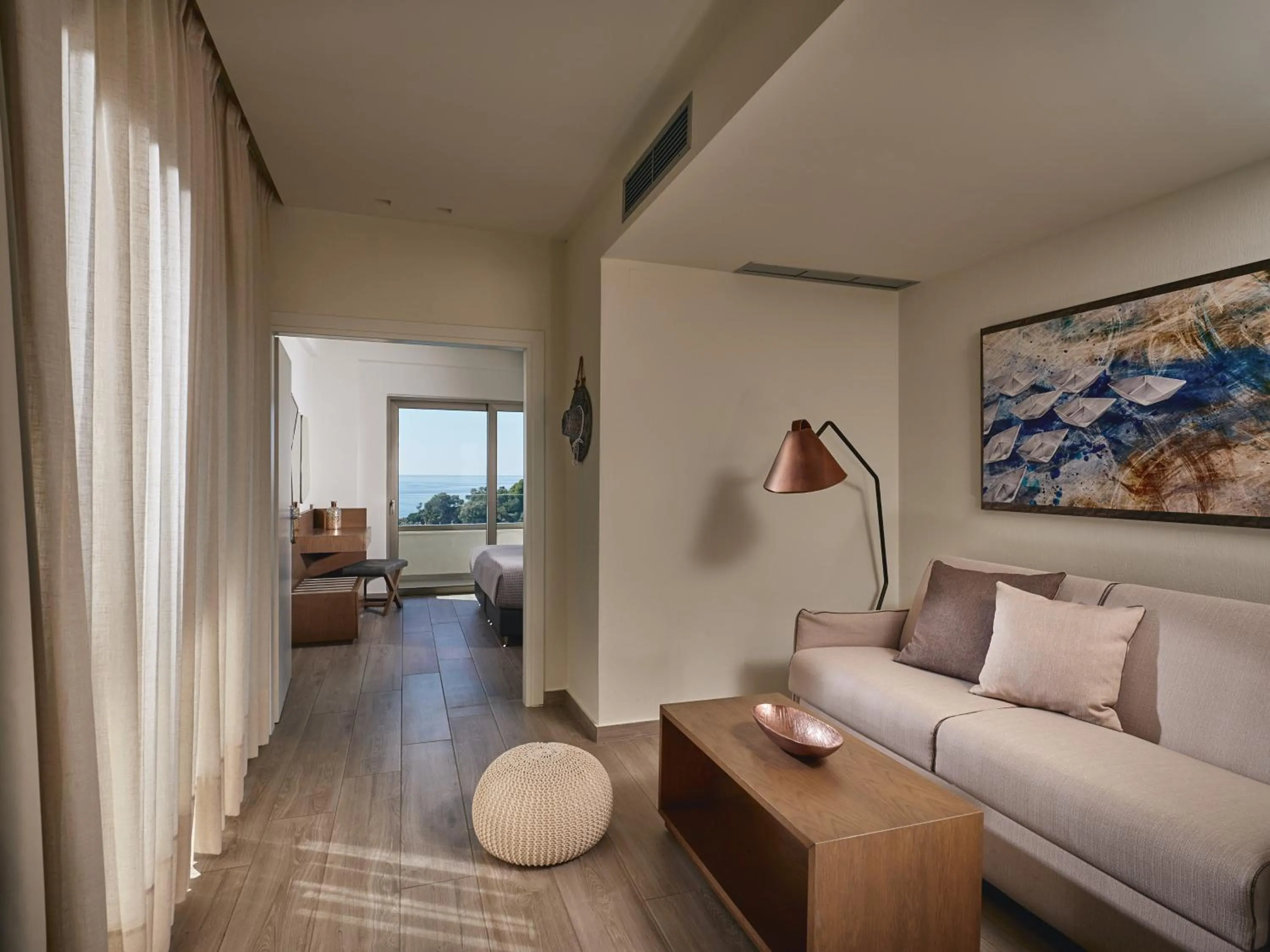 Living room in Prima Vista Beachfront Boutique Hotel