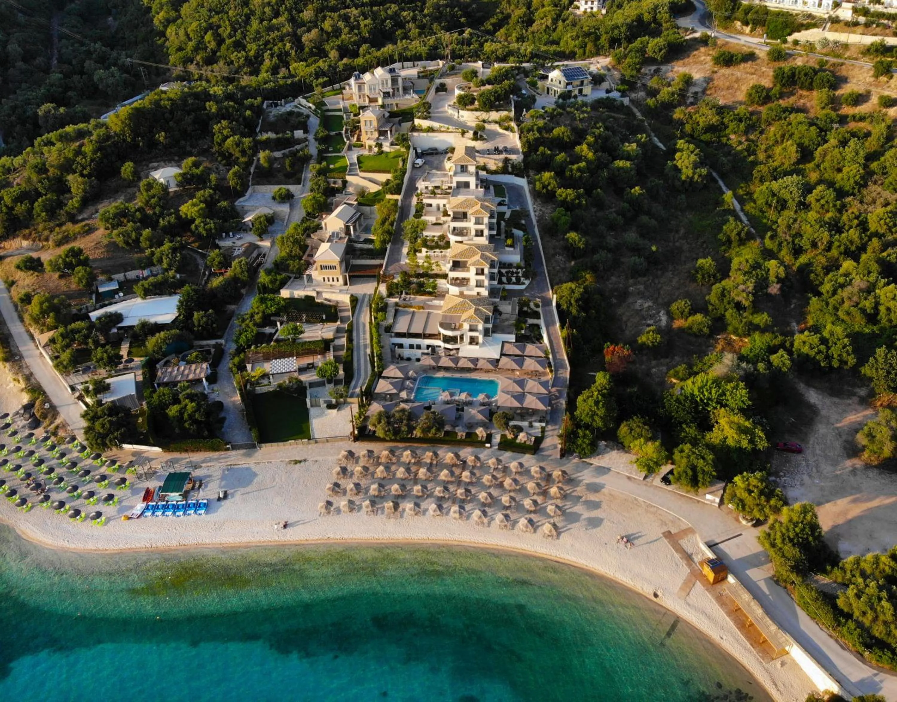 Bird's eye view in Prima Vista Beachfront Boutique Hotel