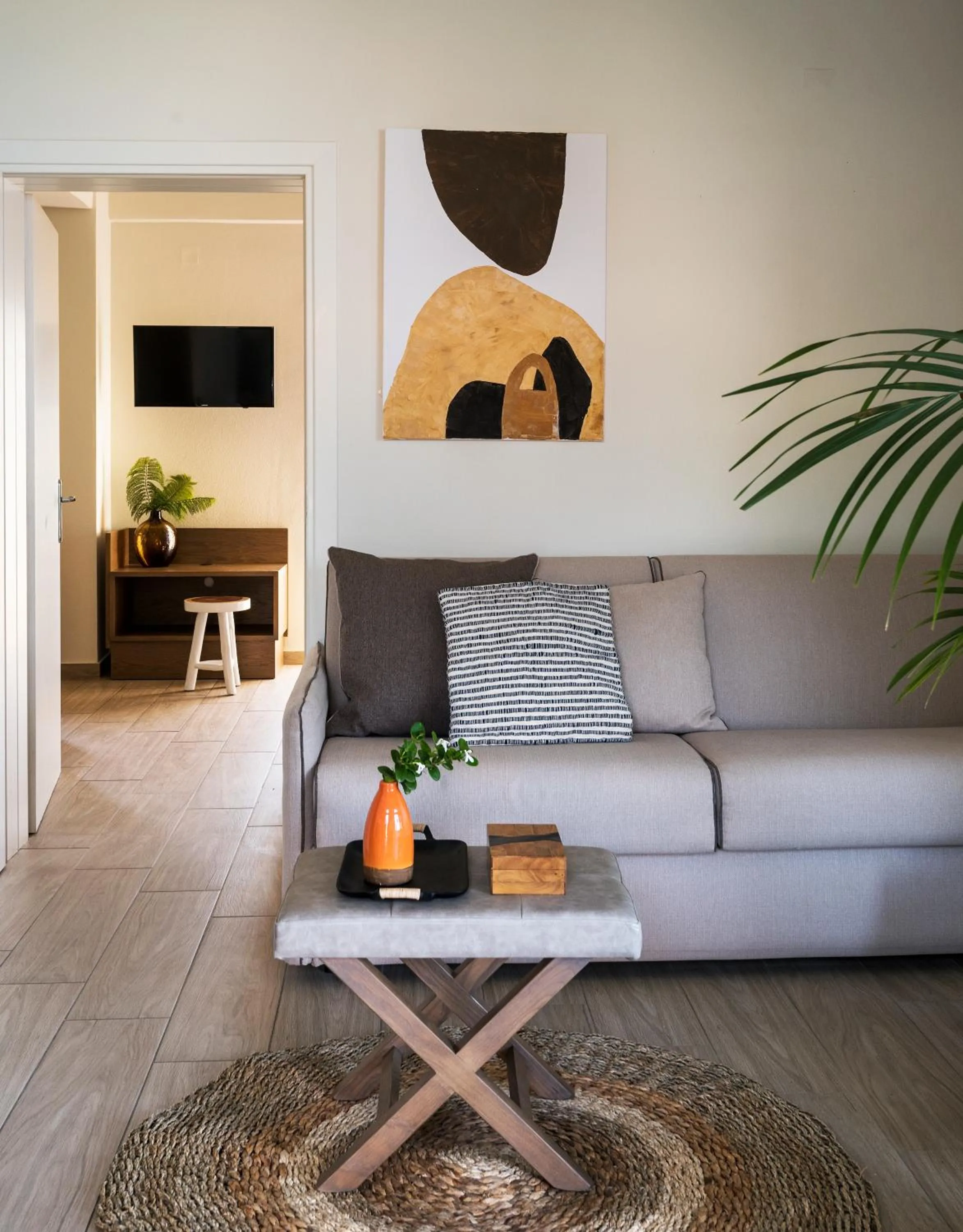 Living room in Prima Vista Beachfront Boutique Hotel
