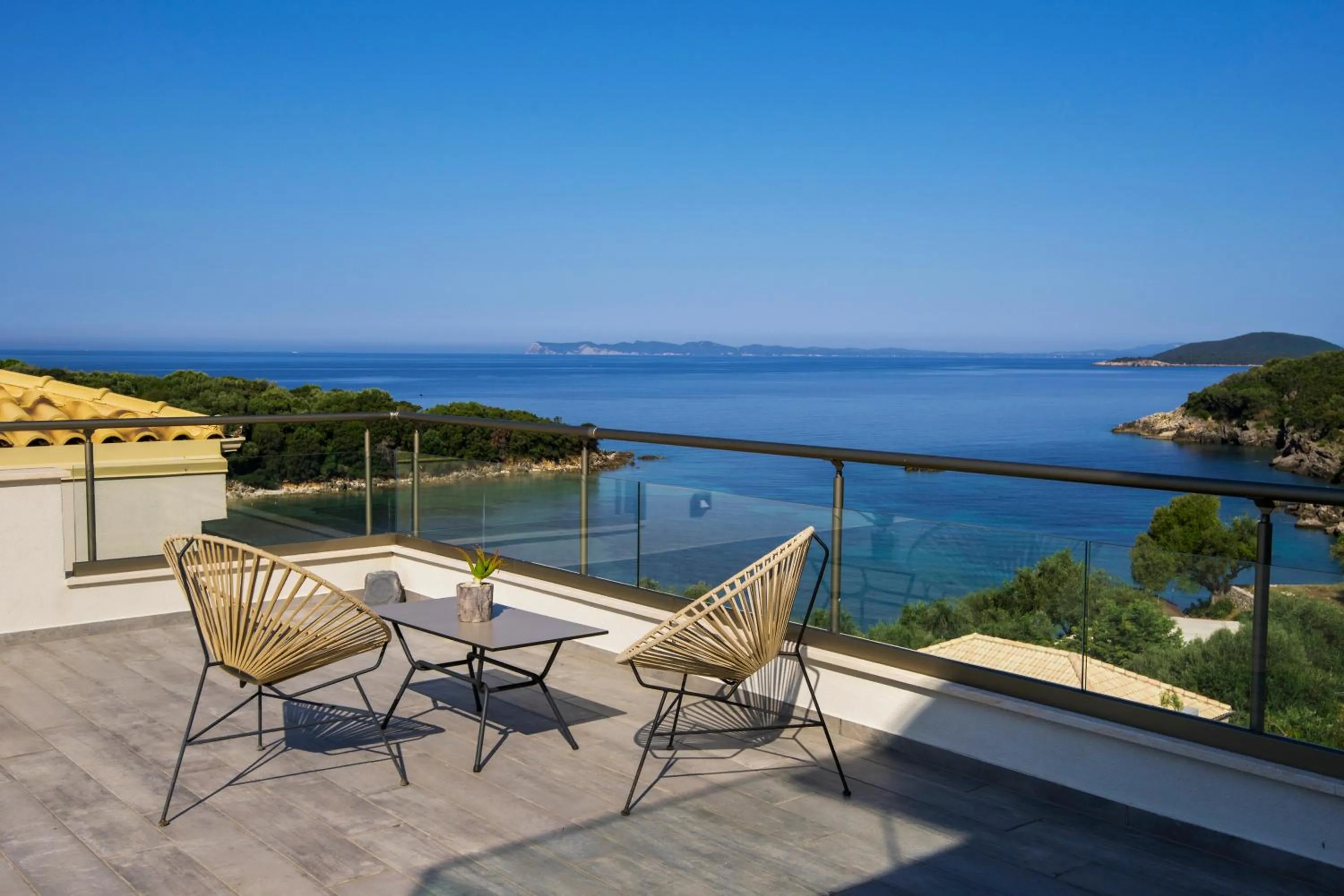 Balcony/Terrace in Prima Vista Beachfront Boutique Hotel