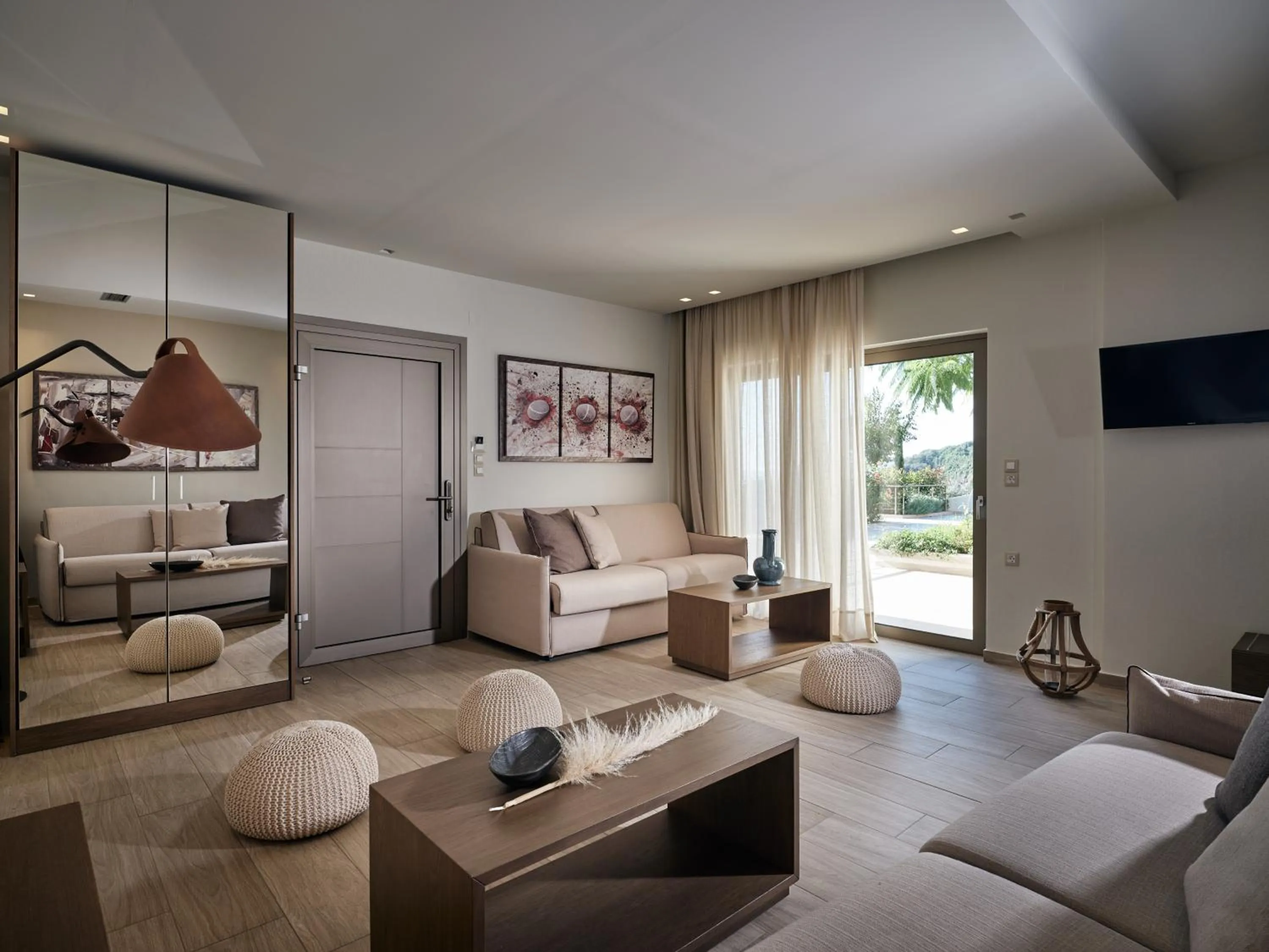 Living room in Prima Vista Beachfront Boutique Hotel