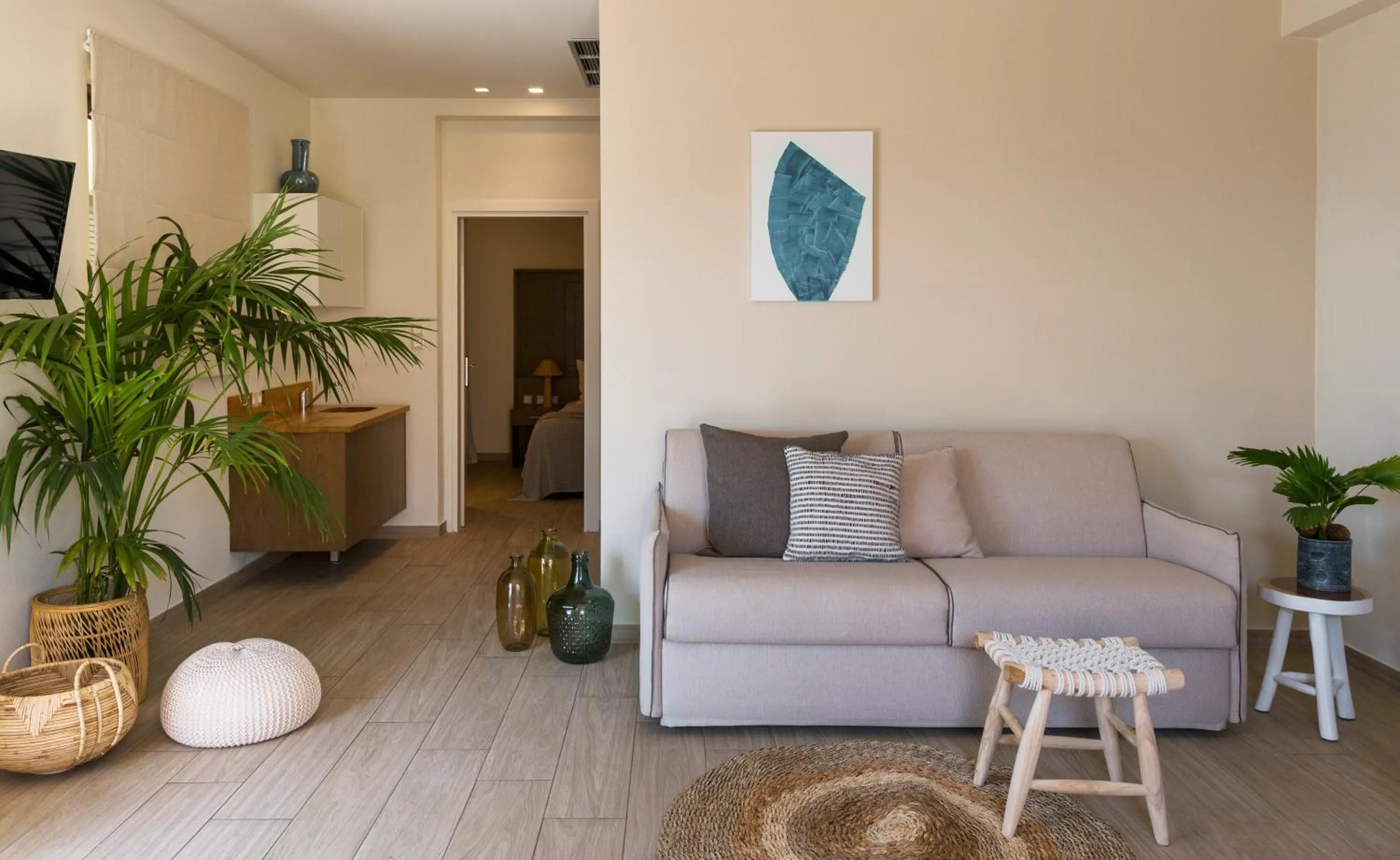 Living room in Prima Vista Beachfront Boutique Hotel