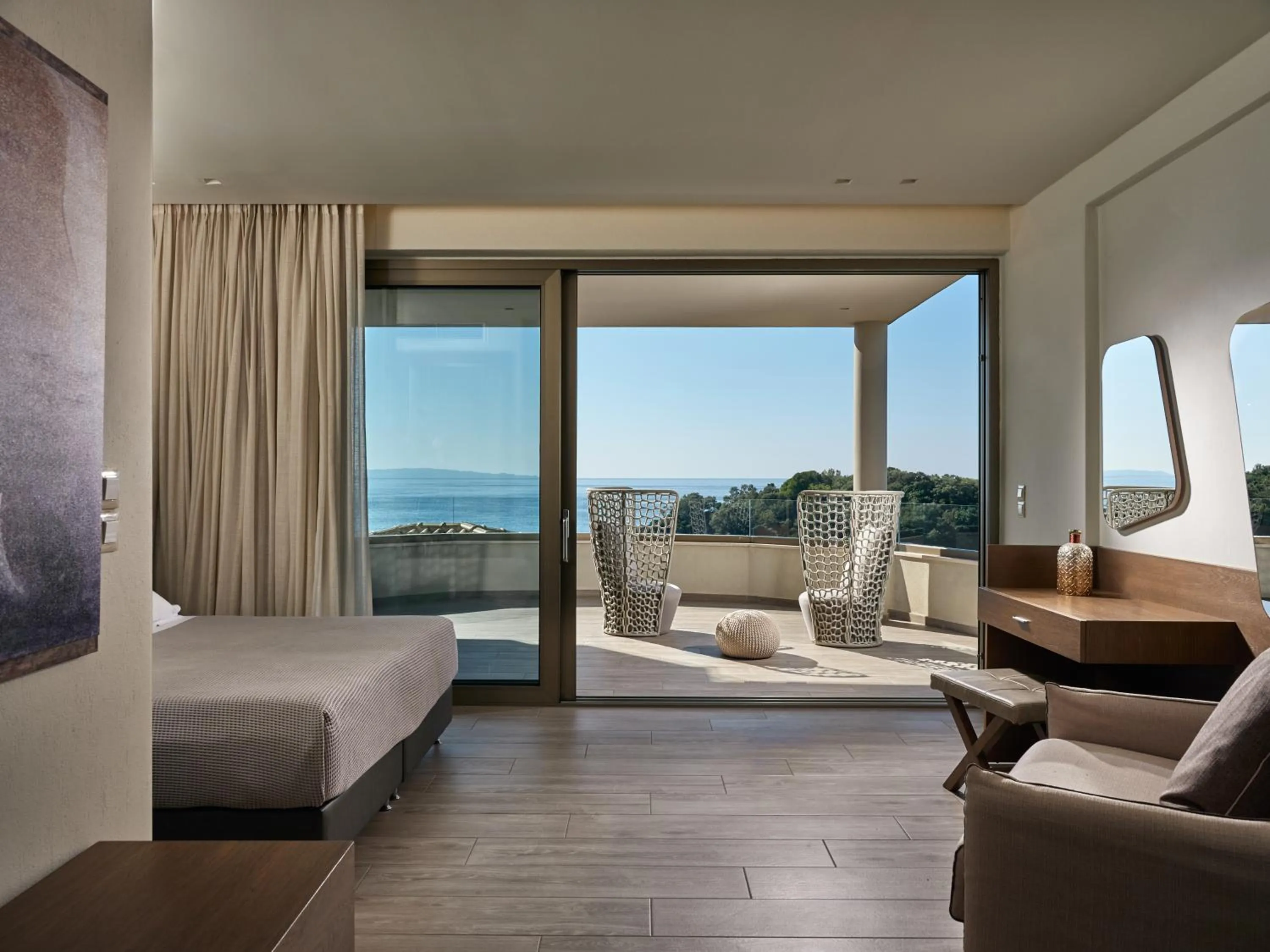 Balcony/Terrace in Prima Vista Beachfront Boutique Hotel