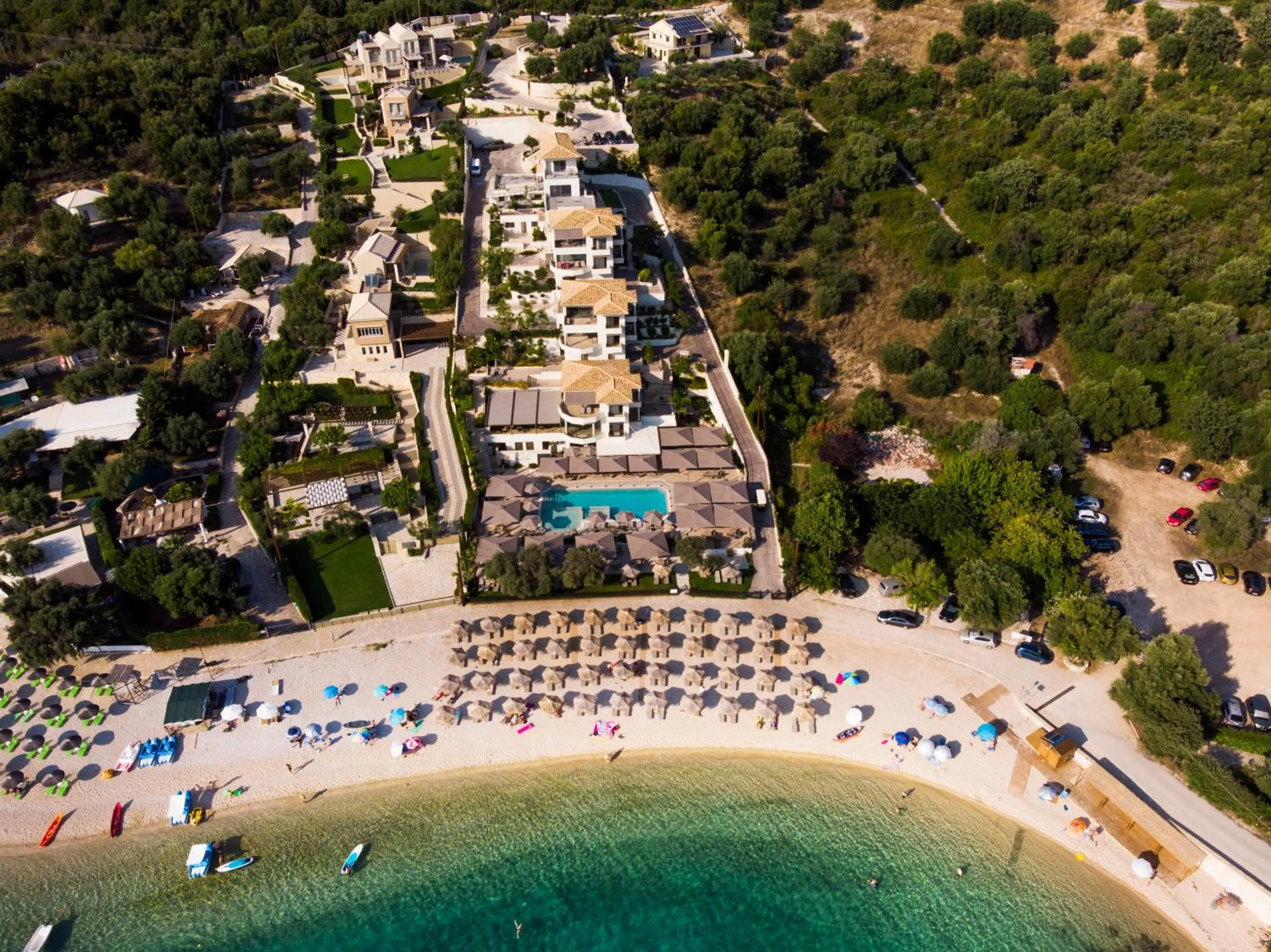 Bird's eye view in Prima Vista Beachfront Boutique Hotel
