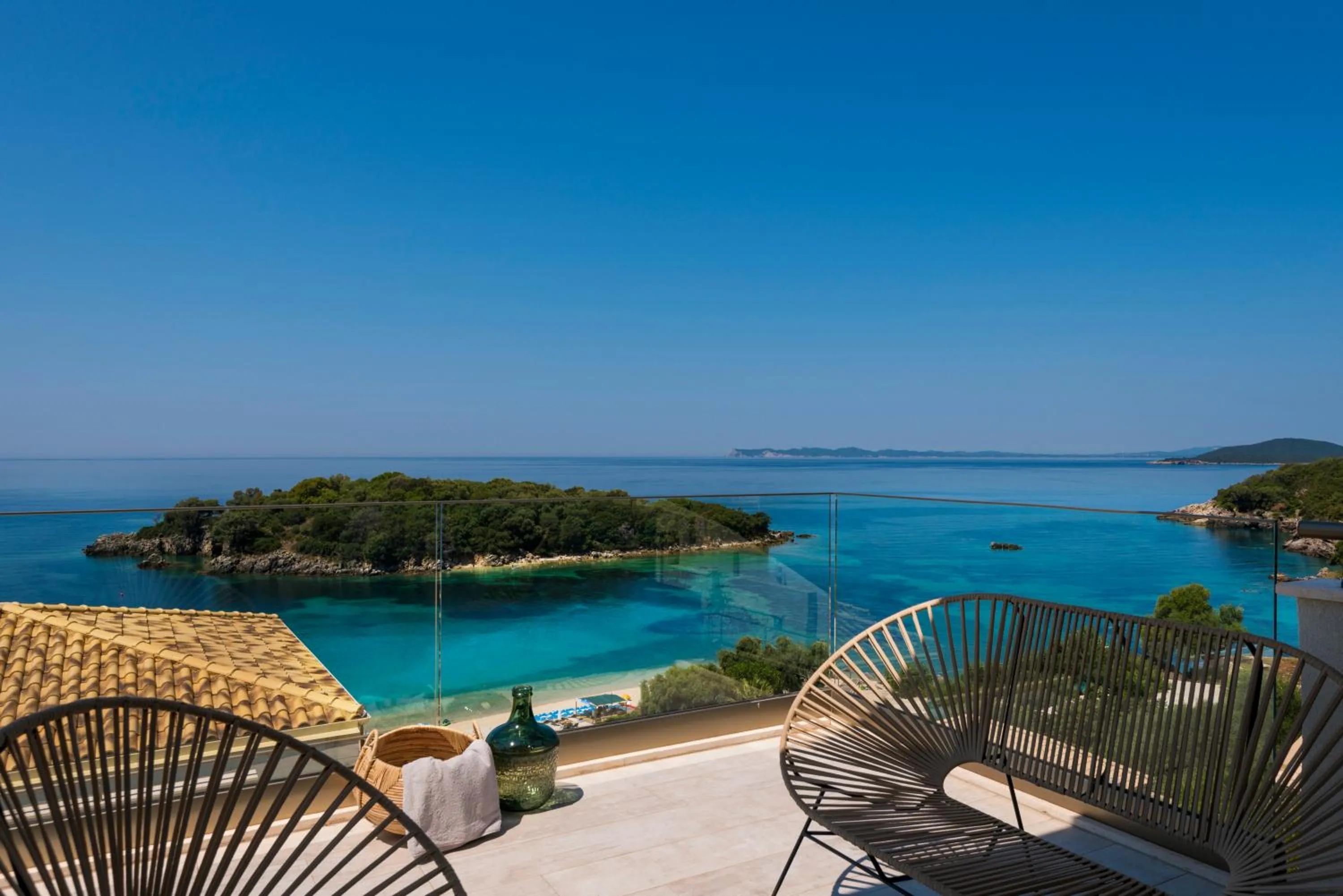 Balcony/Terrace in Prima Vista Beachfront Boutique Hotel
