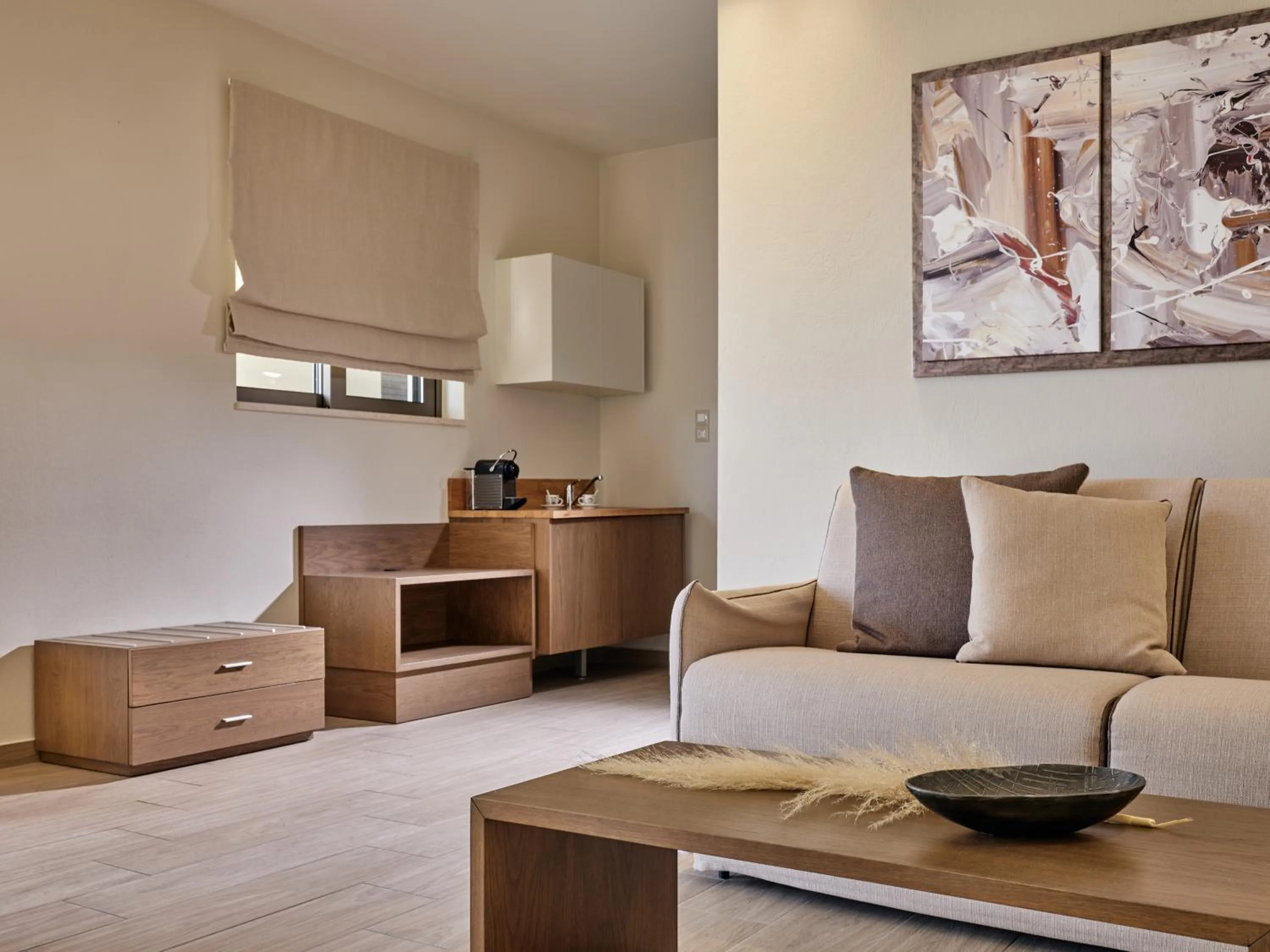 Living room in Prima Vista Beachfront Boutique Hotel