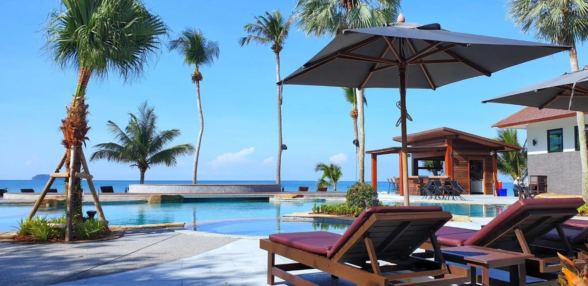 Swimming pool in Klong Prao Resort