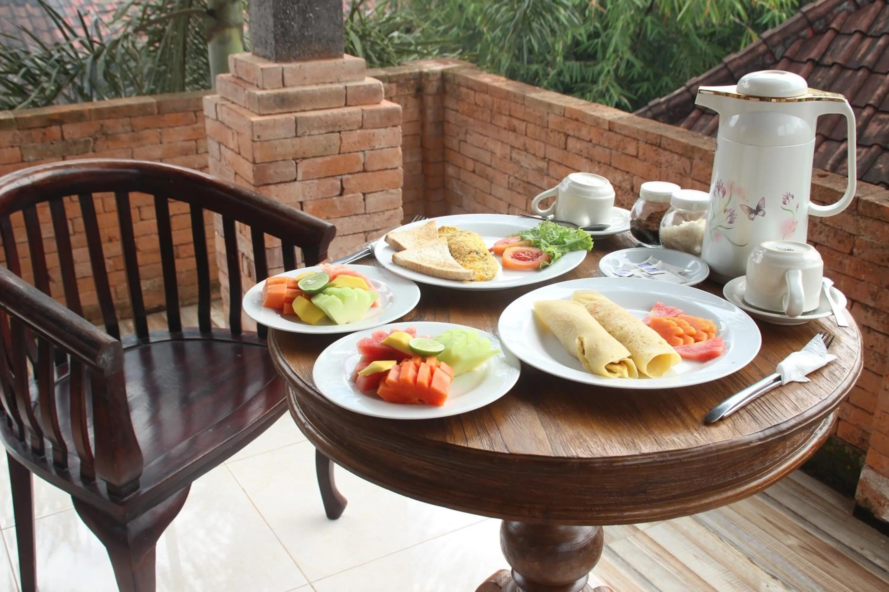 Breakfast in Umah Ubud Guest House