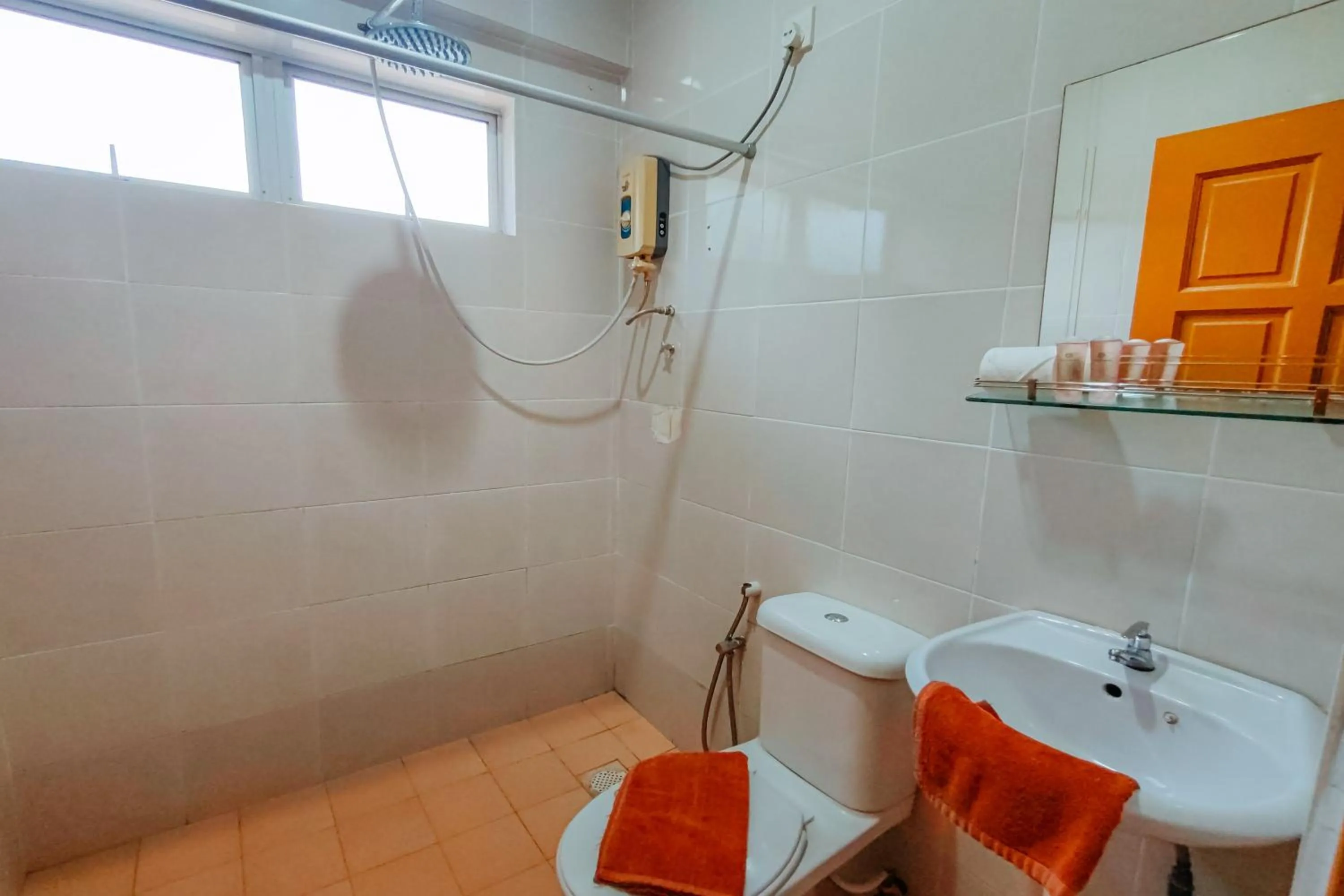 Bathroom in Virgo Batik Resort Teluk Batik Lumut