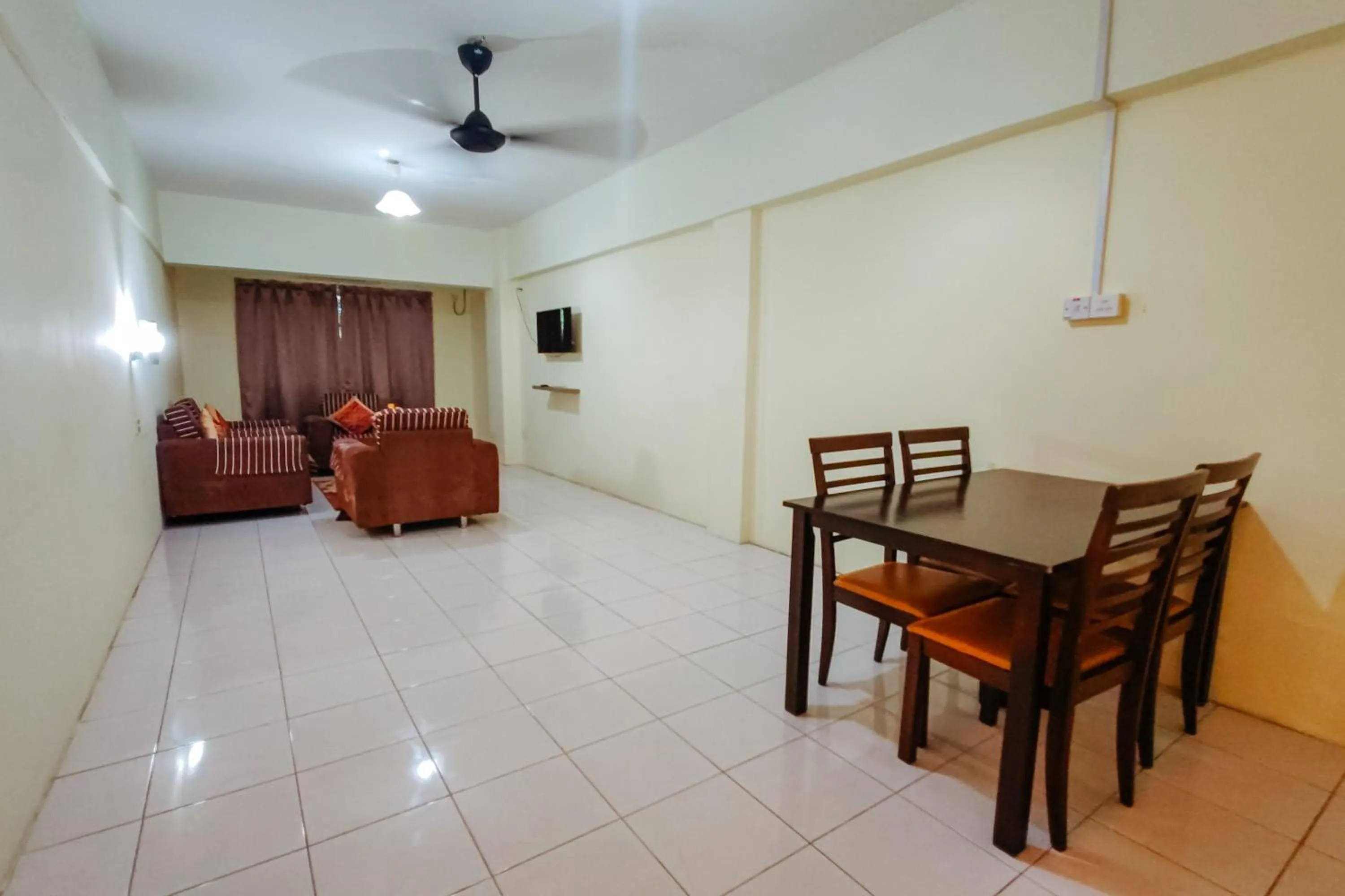Living room in Virgo Batik Resort Teluk Batik Lumut