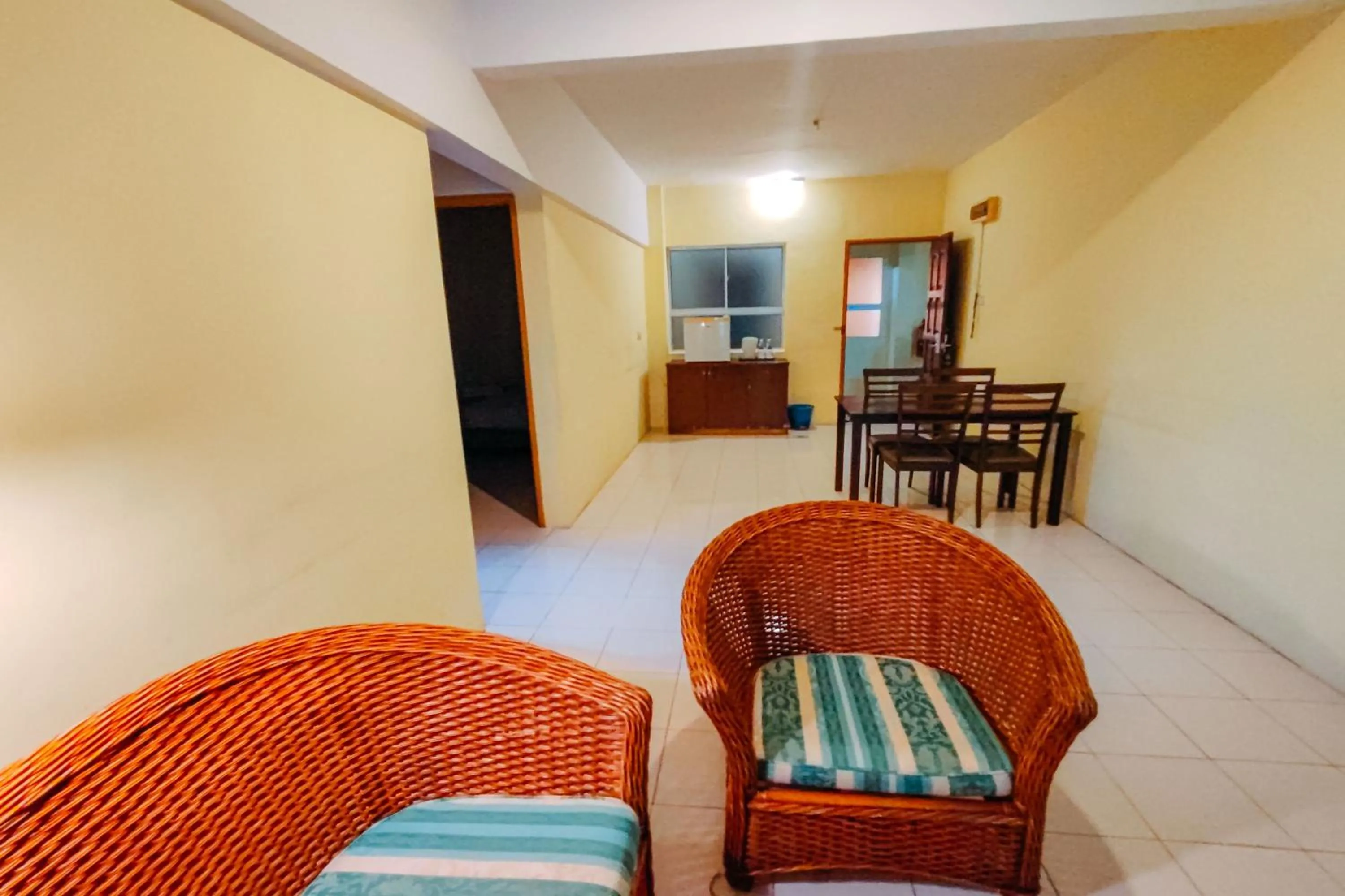 Living room in Virgo Batik Resort Teluk Batik Lumut