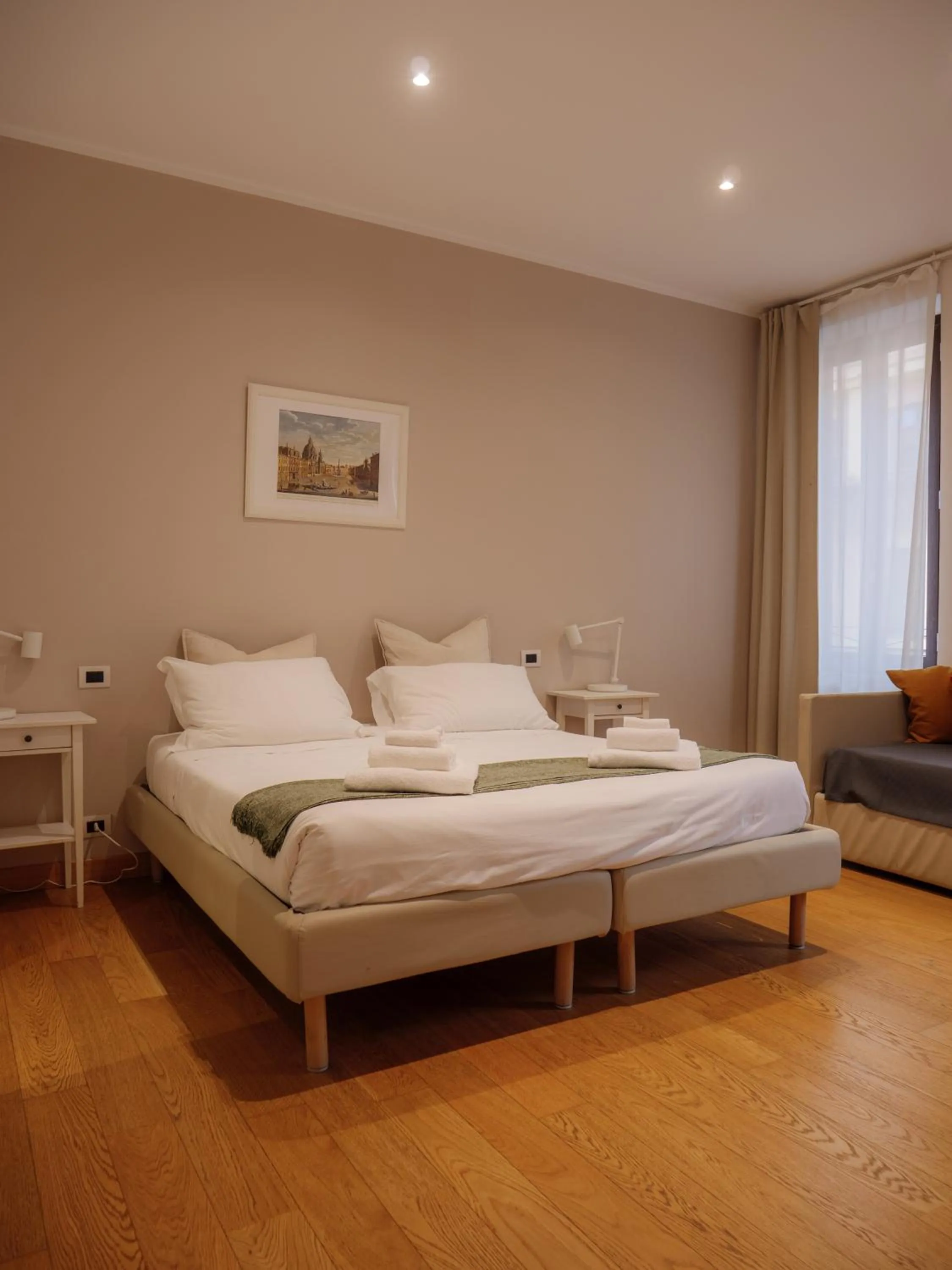 Bed in Colosseo Guest House