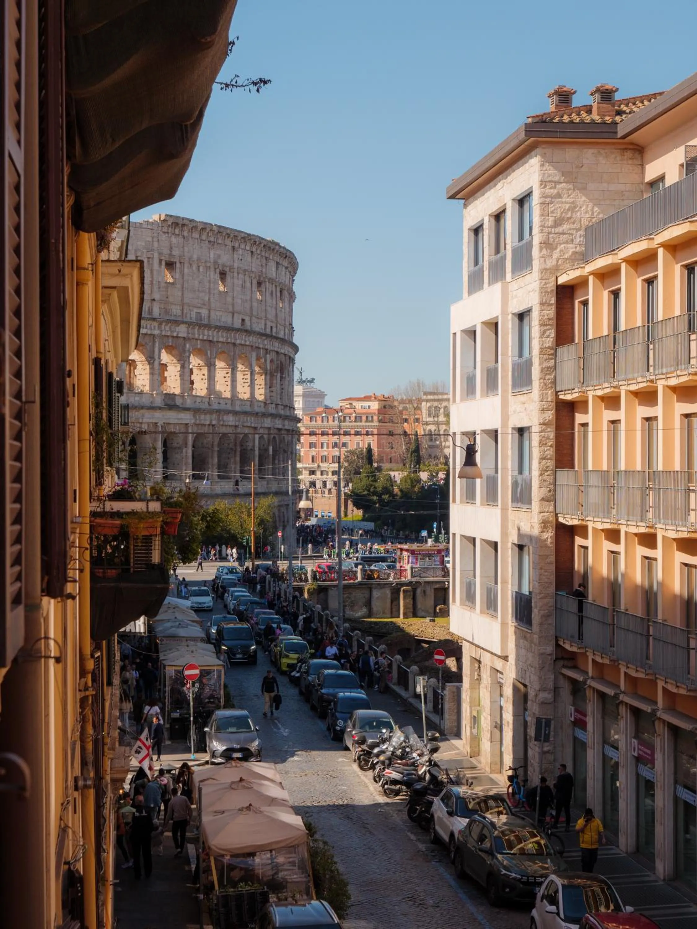Balcony/Terrace in Colosseo Guest House